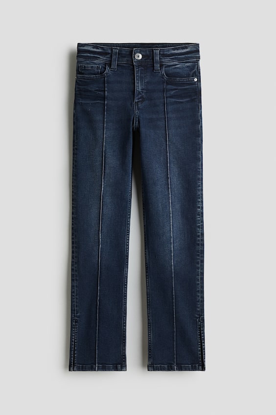 Детские джинсы H&M Pintucked Slim-Fit Jeans