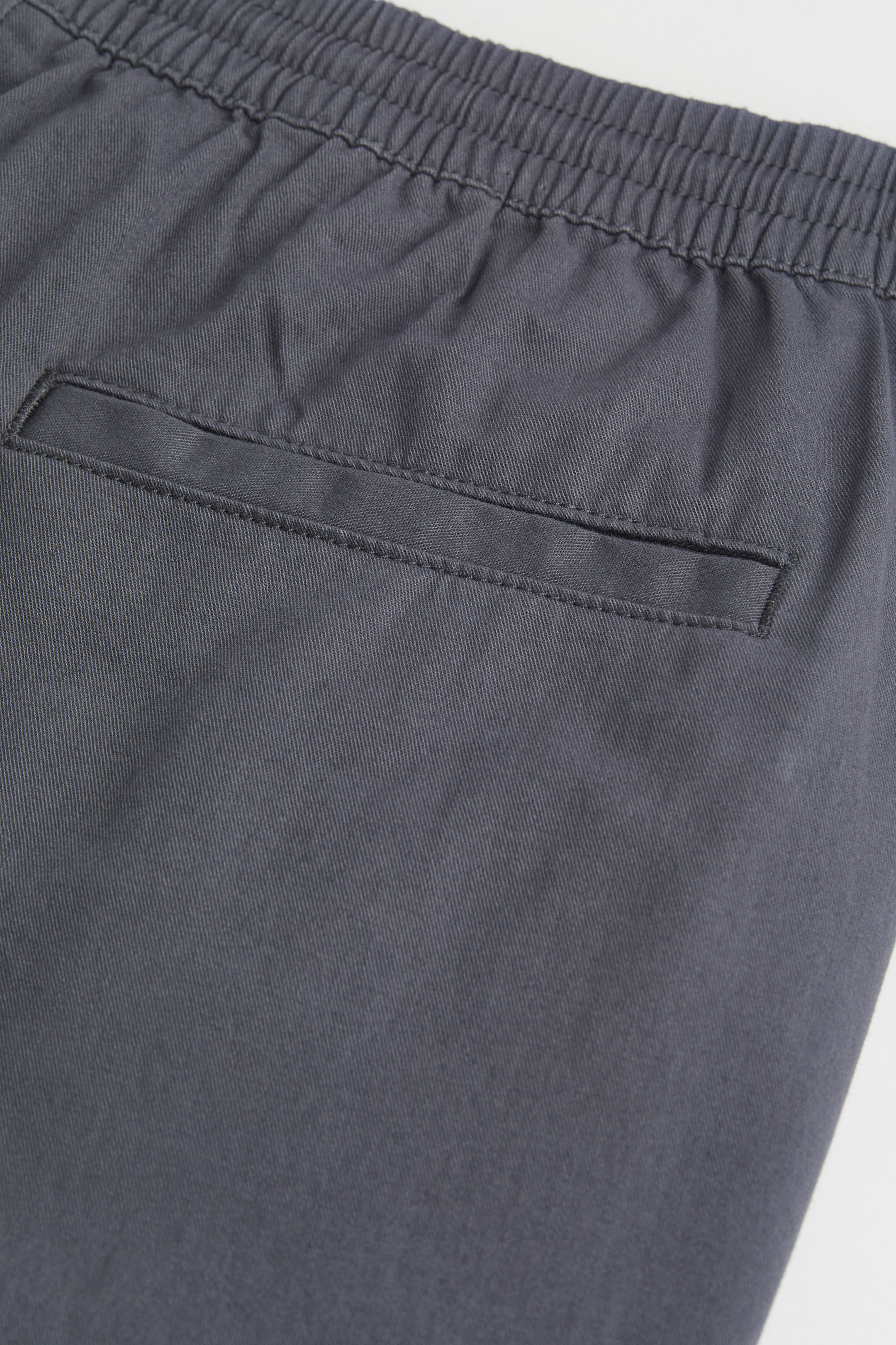 View larger image: Regular Fit Twill Joggers - Dark grey - Men | H&M AU 2