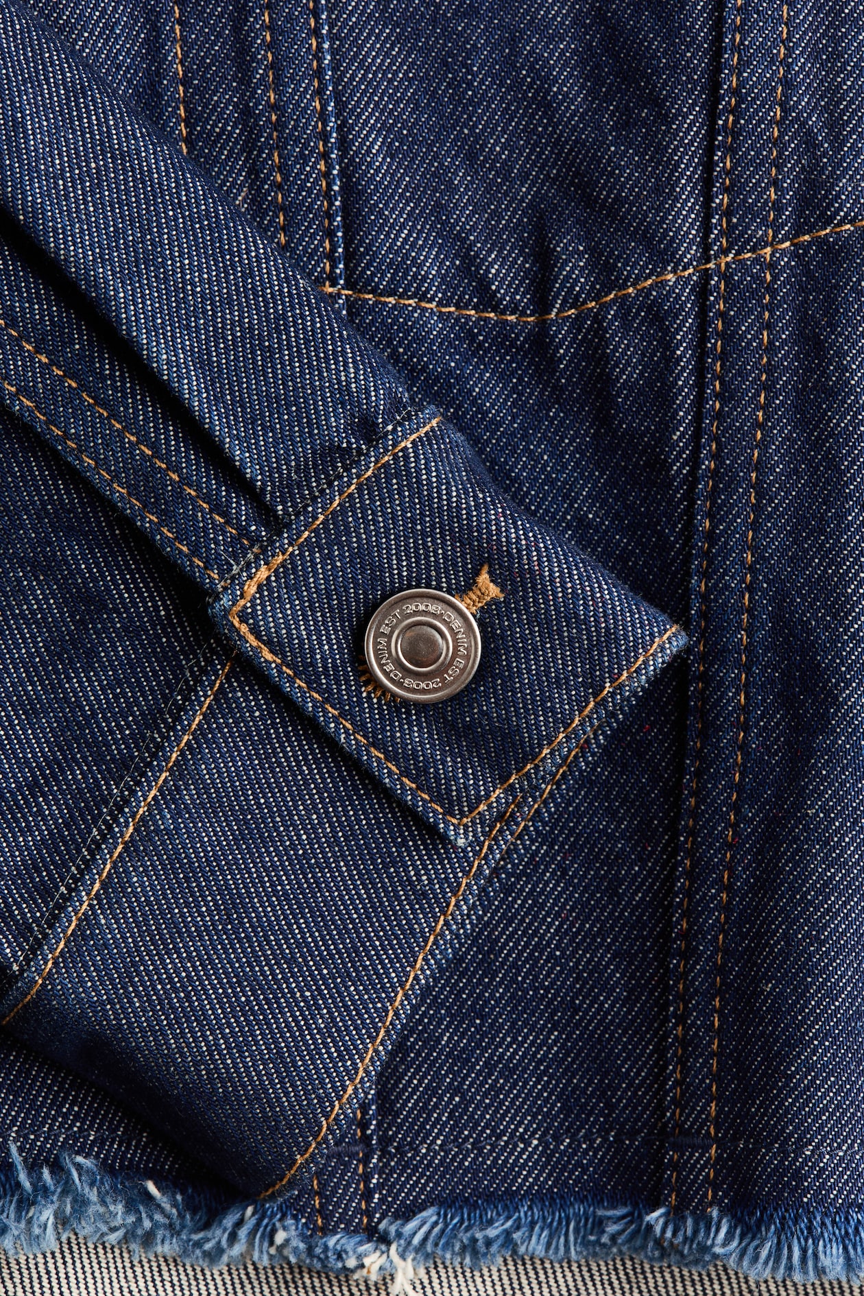 Cropped Denim Jacket - image 5