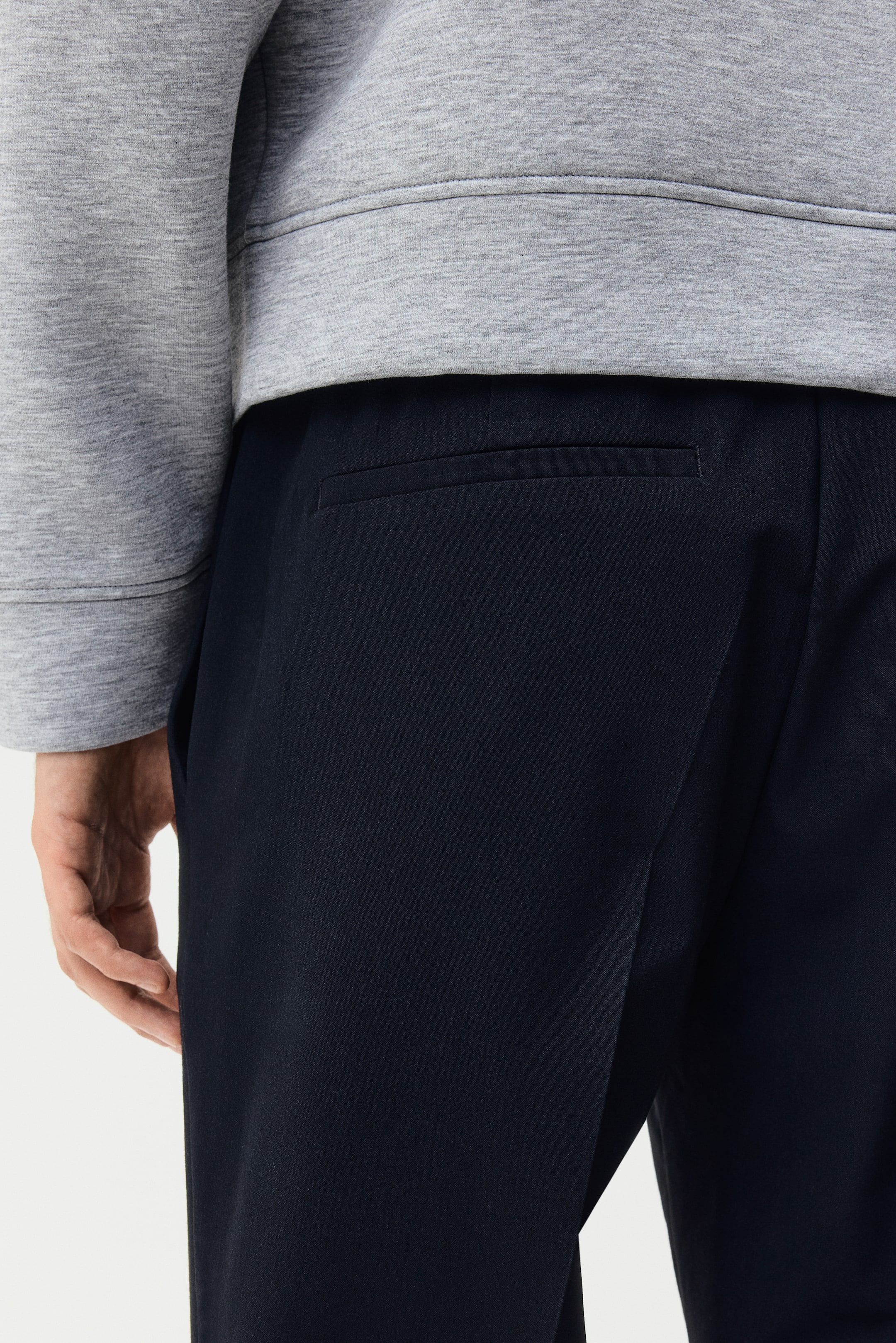 Agrandir l'image: Pantalon jogger de costume Slim Fit - Bleu foncé - HOMME | H&M CH 5