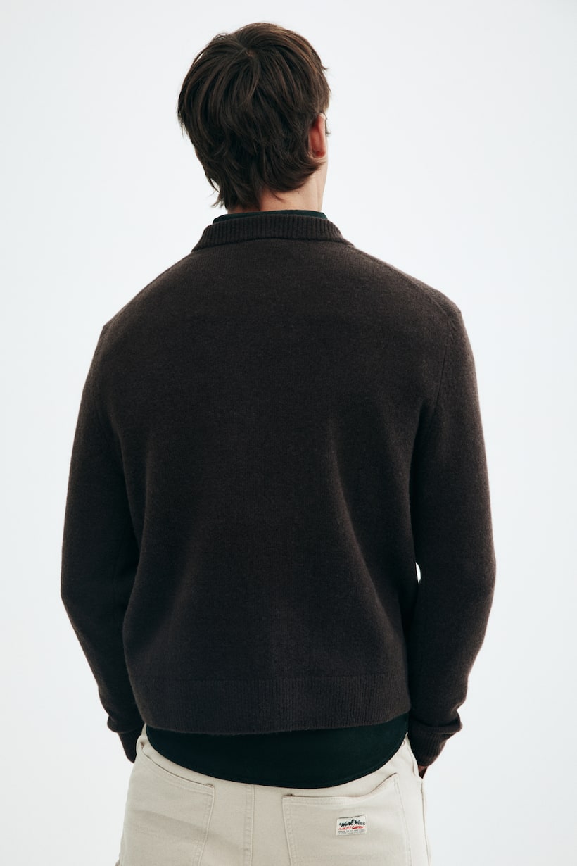 Abercrombie Abrigo Largo Cruzado Hombre Cárdigans Y Suéteres Para