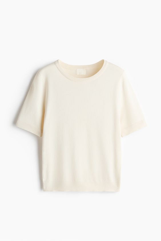 Женские топы H&M Fine-Knit Top