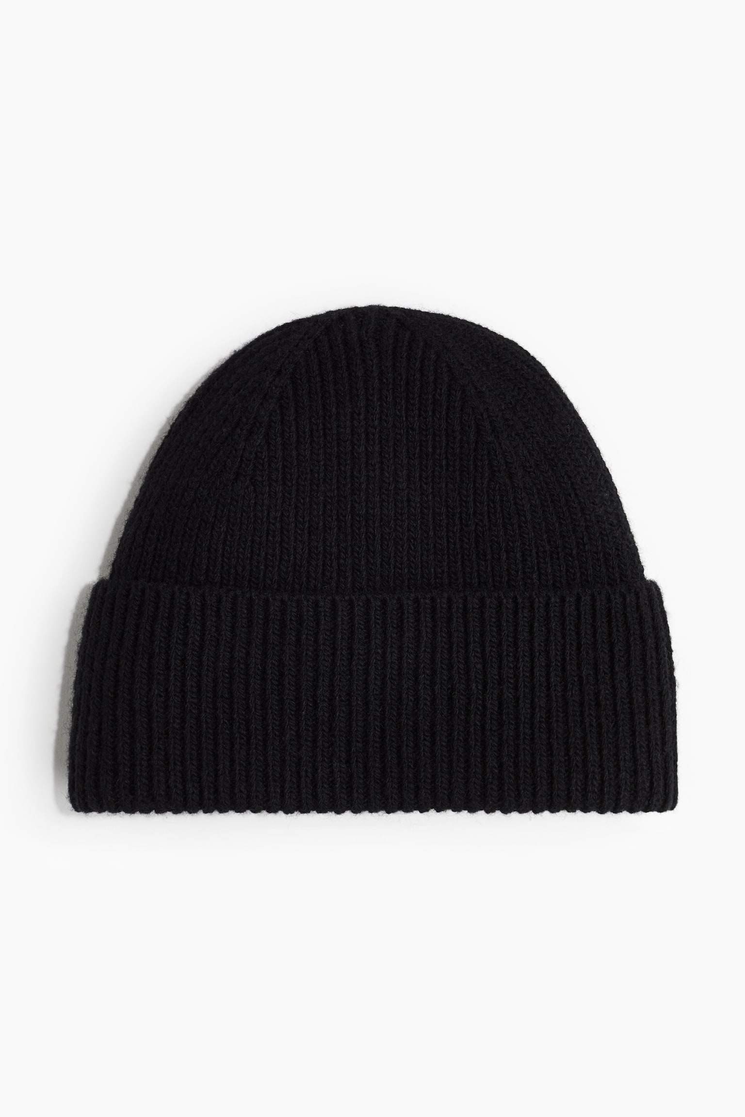 Rib-knit wool-blend hat - Black/Cream/Dark brown/Dark grey marl/Dark beige/Navy blue - 1