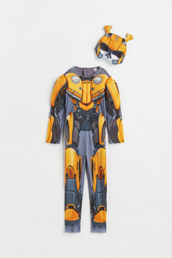 Udklædningsdragt - Gul/Transformers - 1