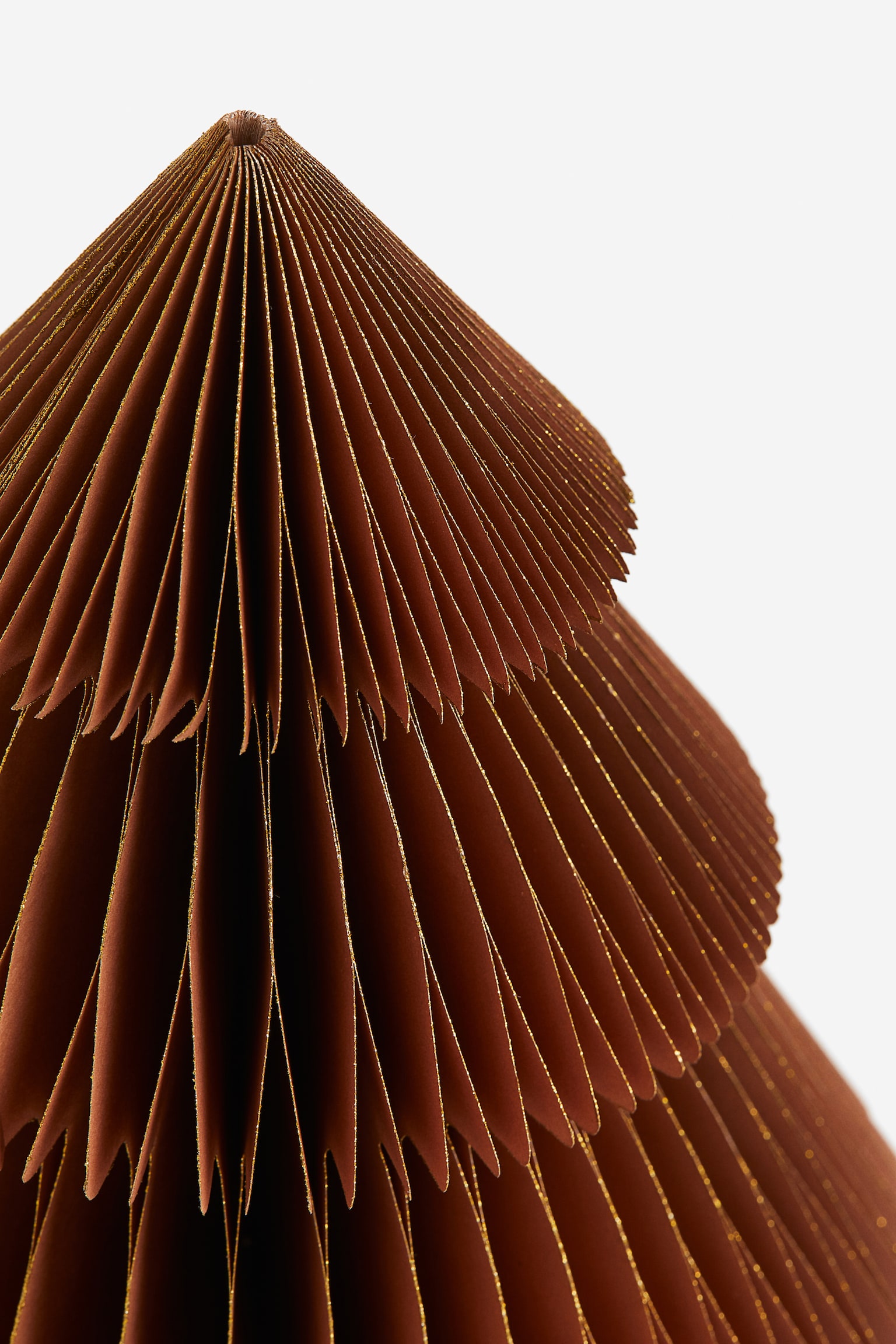 Paper Christmas Tree - Brown - 4