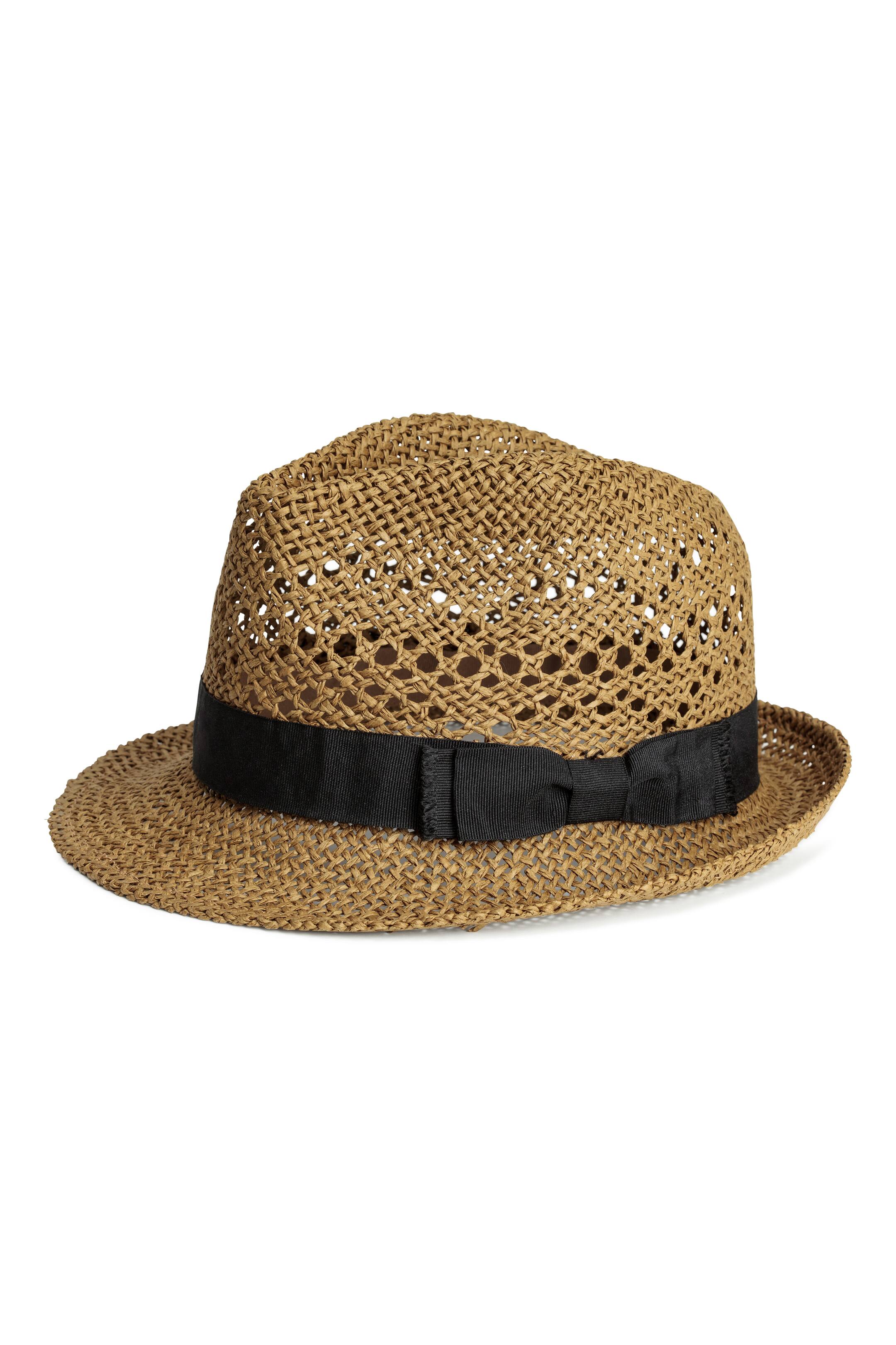 Ver imagen más grande: Sombrero de paja - Caqui - MUJER | H&M ES 1