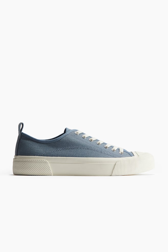 Sneaker aus Canvas - Blau - 1