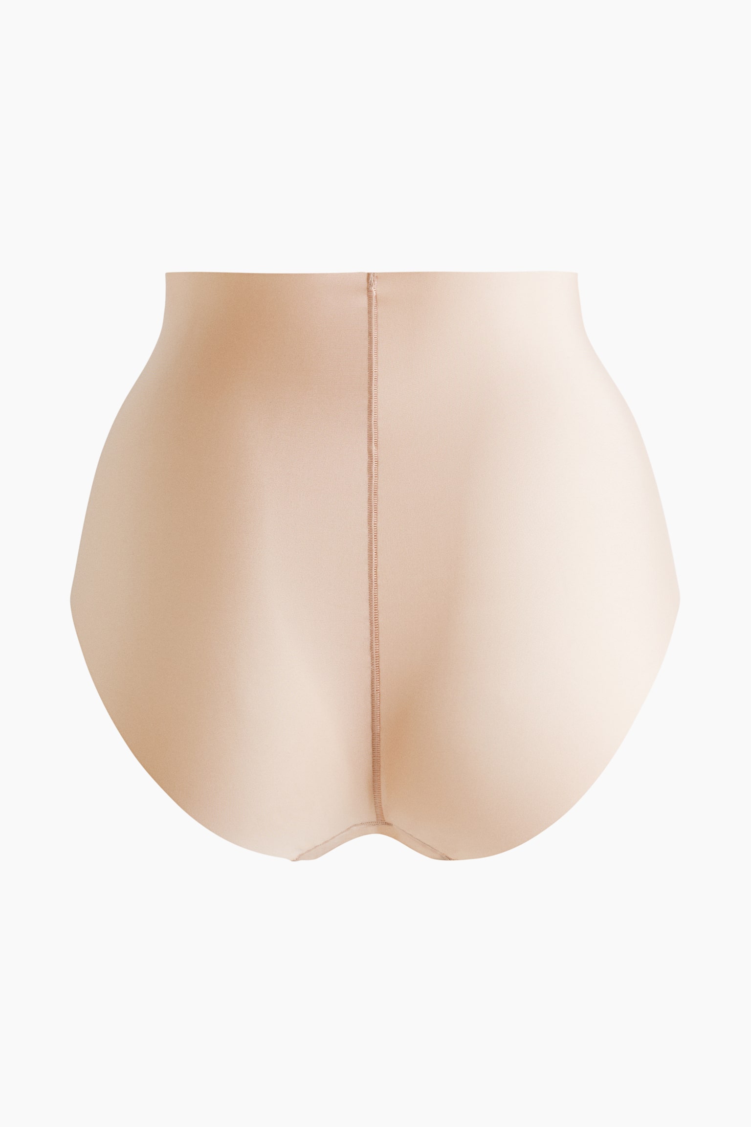 מארז 2 תחתונים בלתי נראים עם חיטוב קל - בז'/שחור - 8