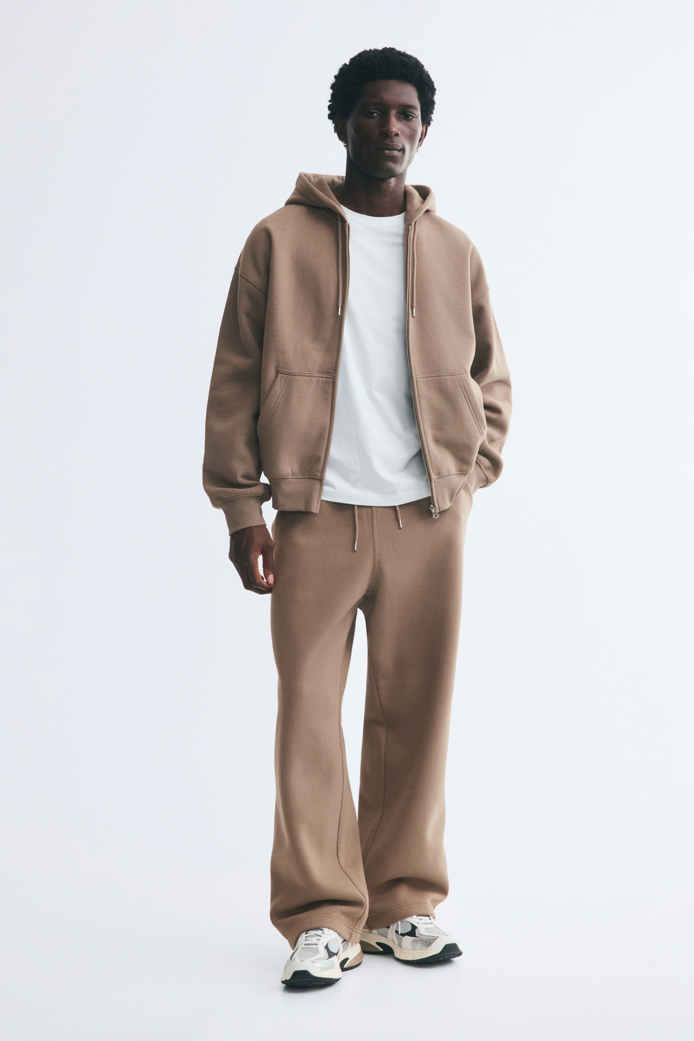 Loose Fit Sweatpants - Dark beige/Black/Light grey marl/Dark grey/Navy blue/White/Brown