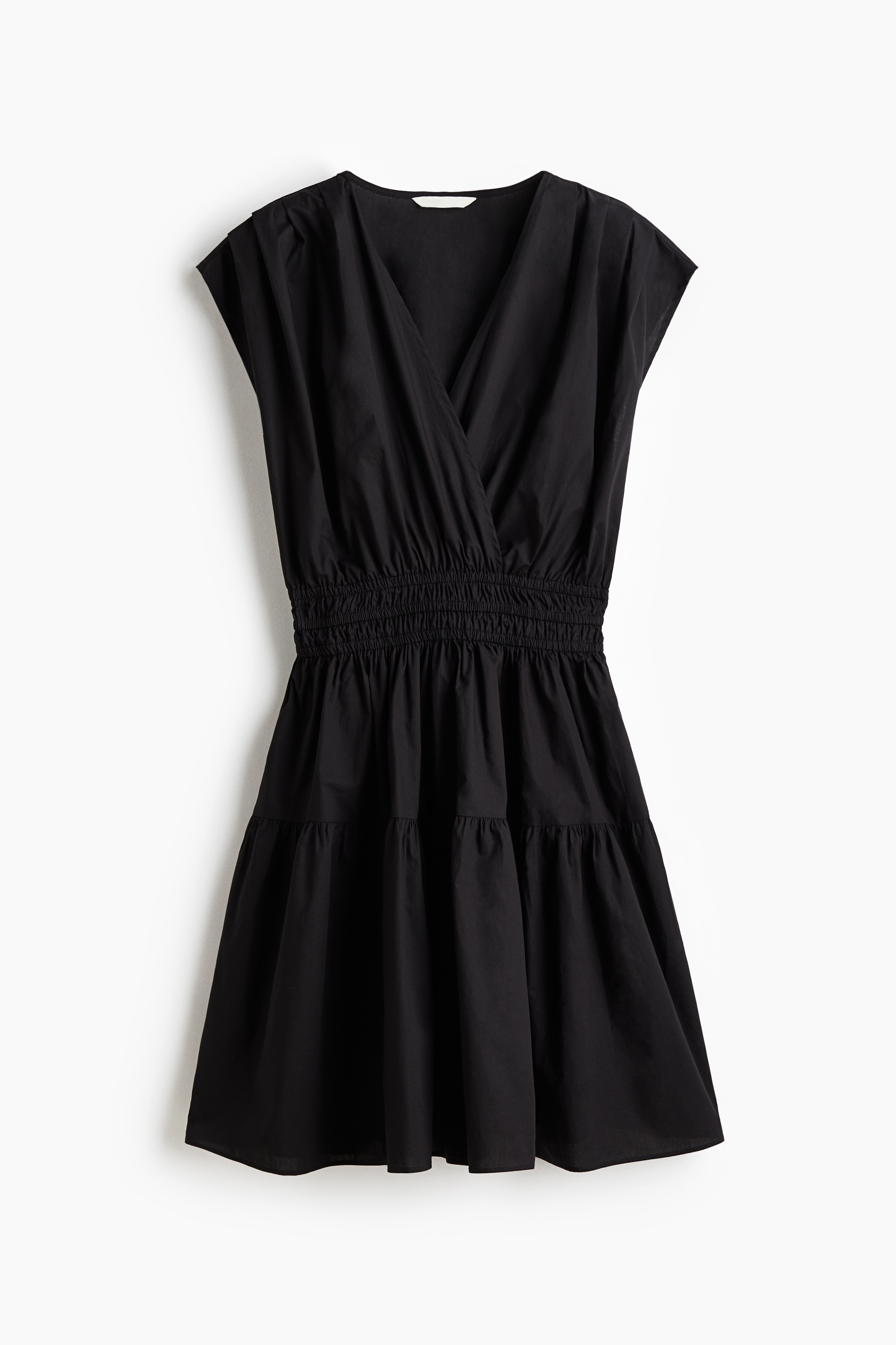 Cotton Dress - Black/Black/patterned