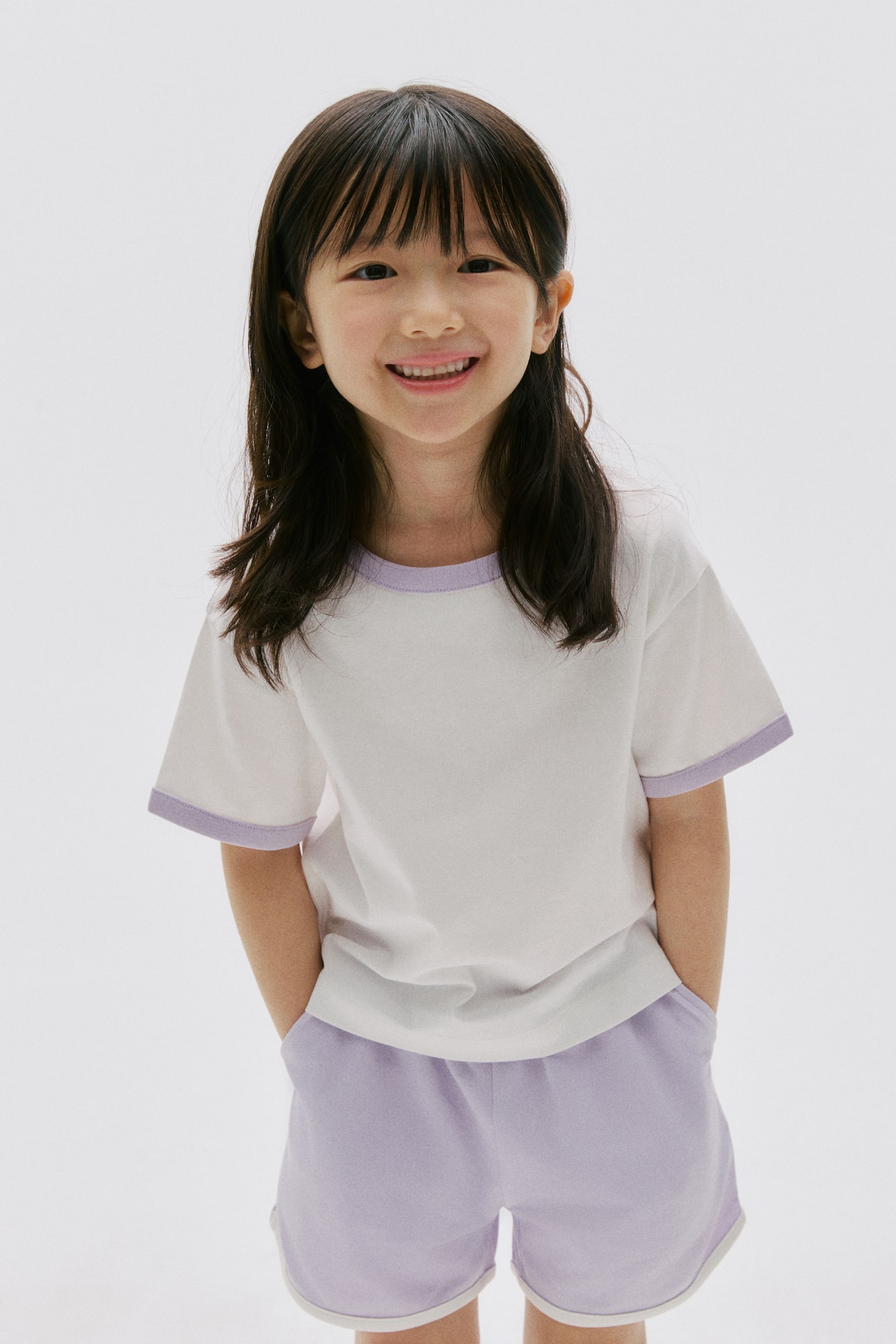 COOLMAX® T-Shirt - Cream/light purple/White/black/Navy blue/white/Blue/striped/White/Black/Cream/light blue/Light pink/striped/Light purple/striped - 6
