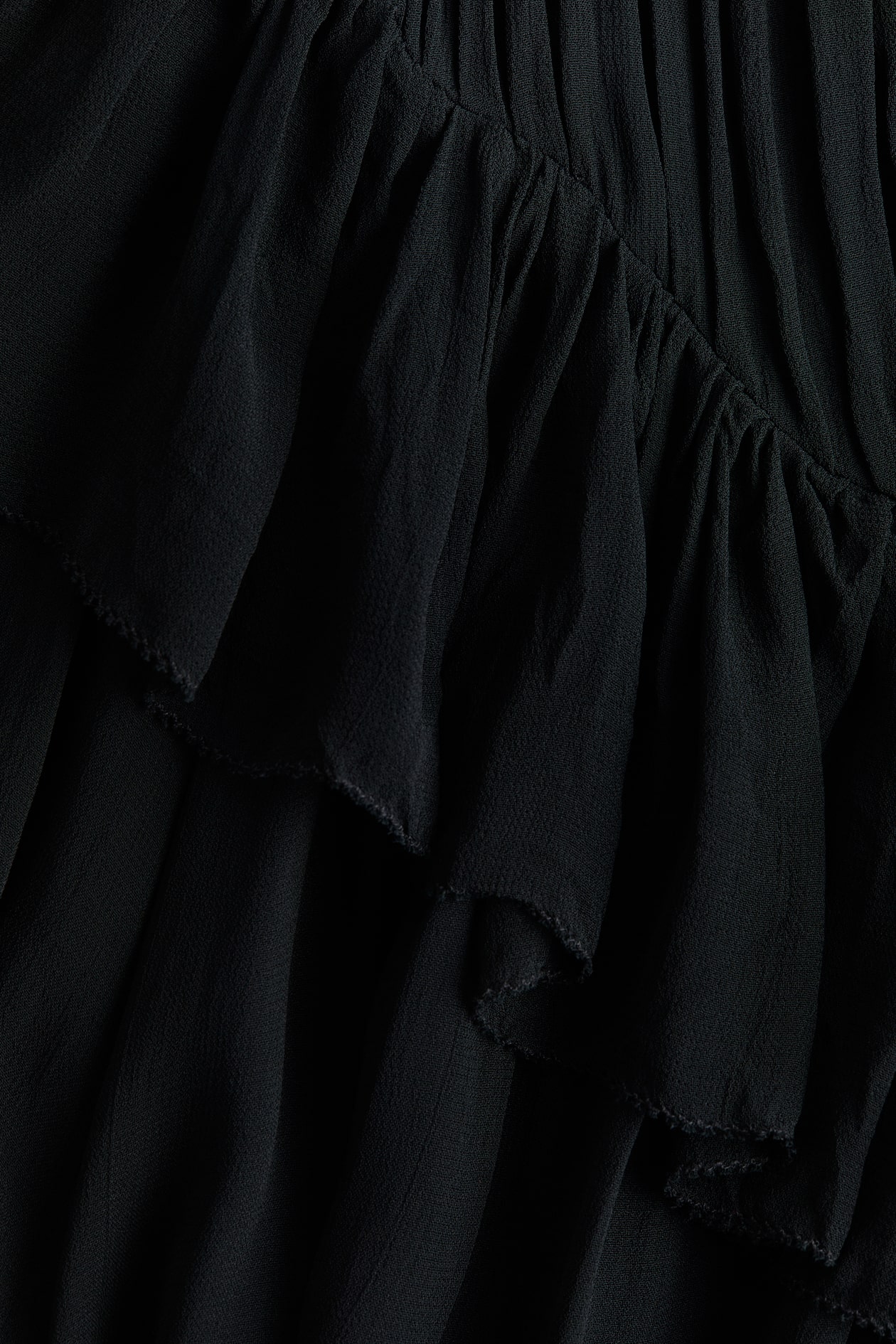 Ruffle-Trimmed Chiffon Blouse - image 4