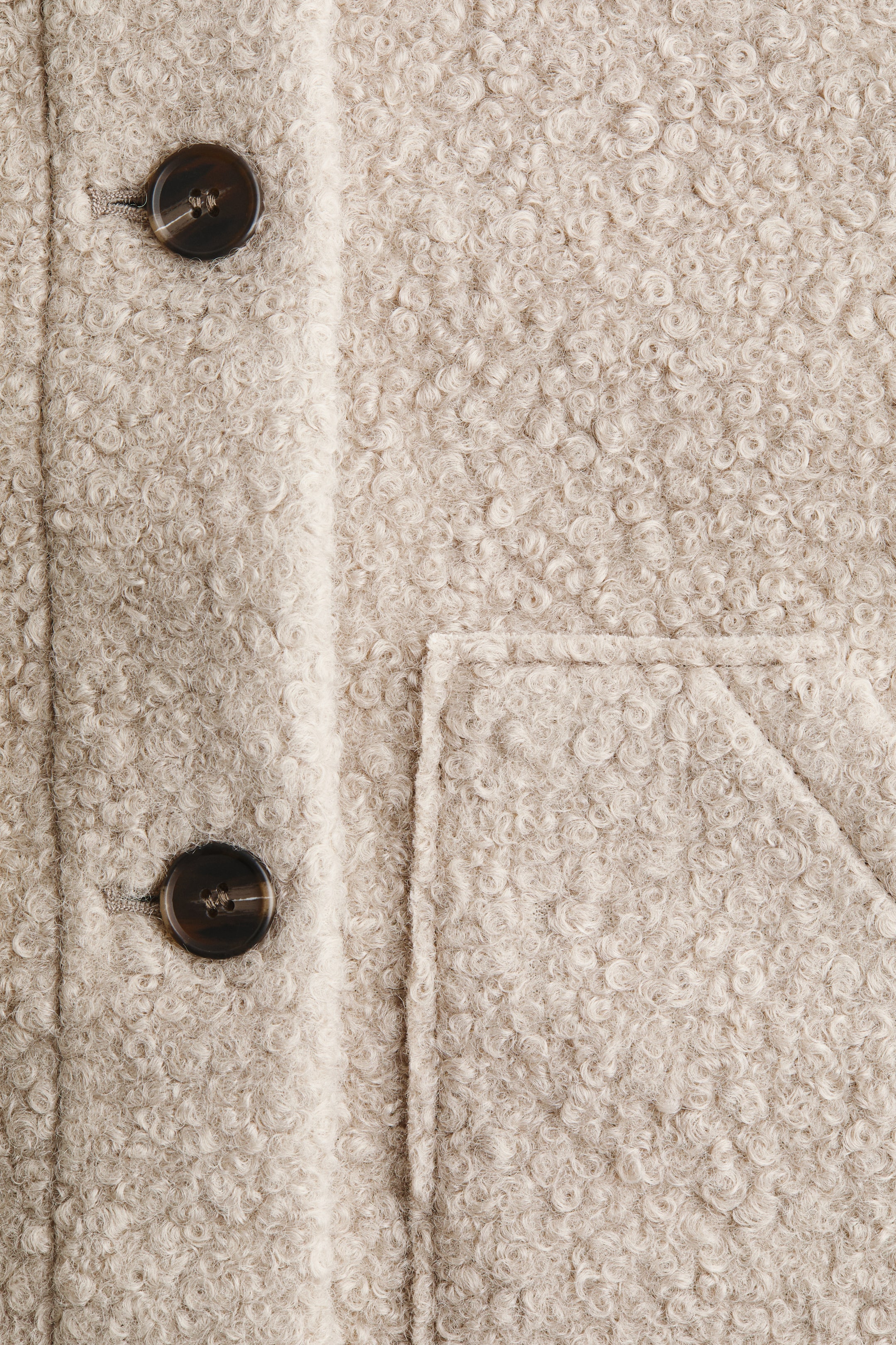 View larger image: Teddy jacket - Mole - Ladies | H&M 6