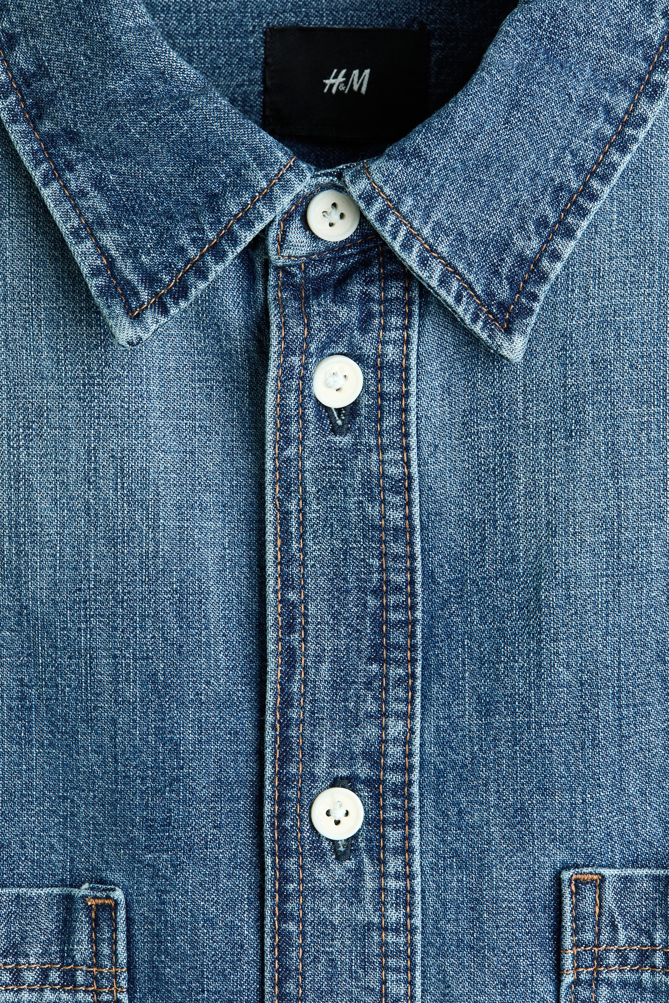 Relaxed-Fit Denim Shirt
