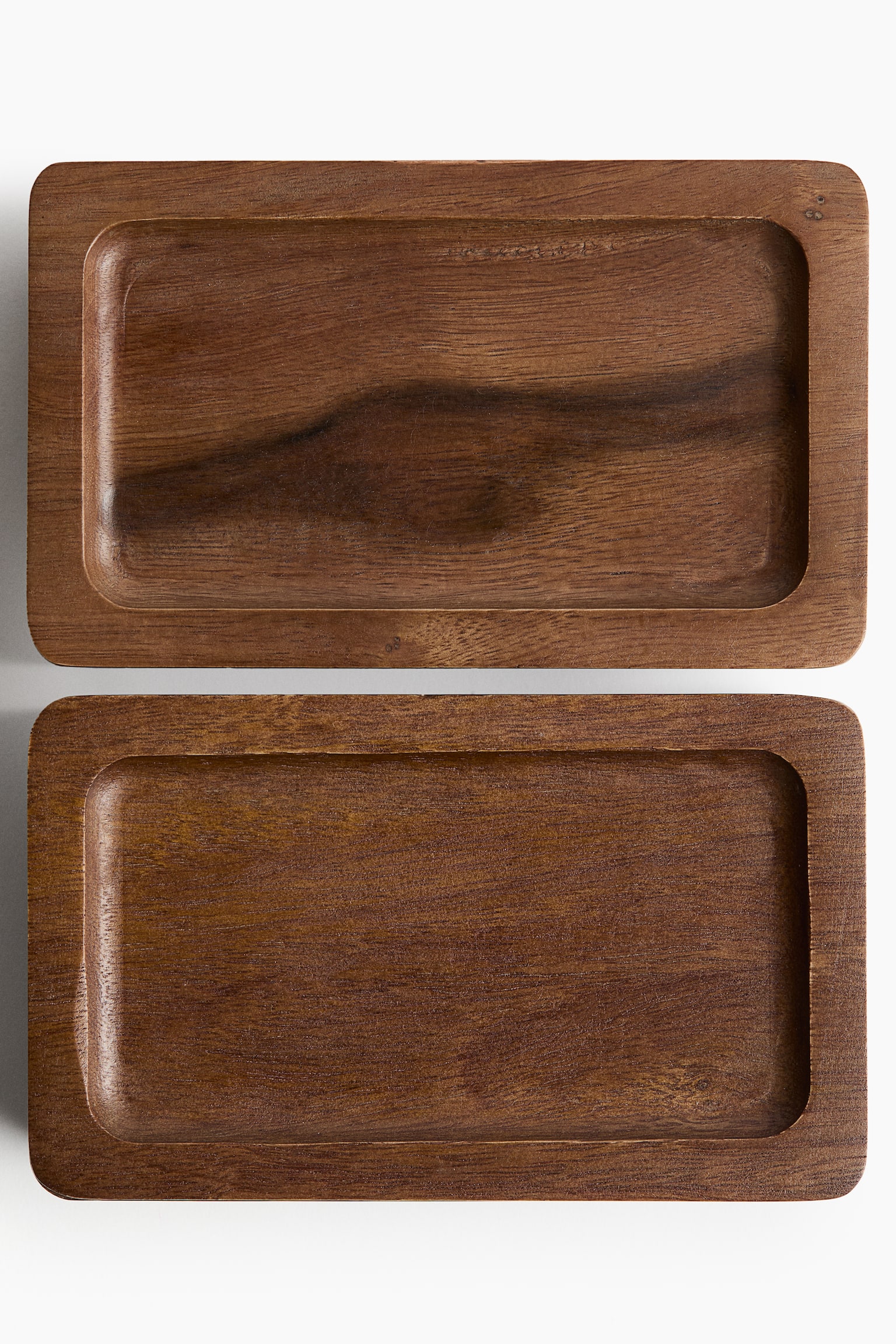 Small wooden organiser box - Brown/Beige - 3