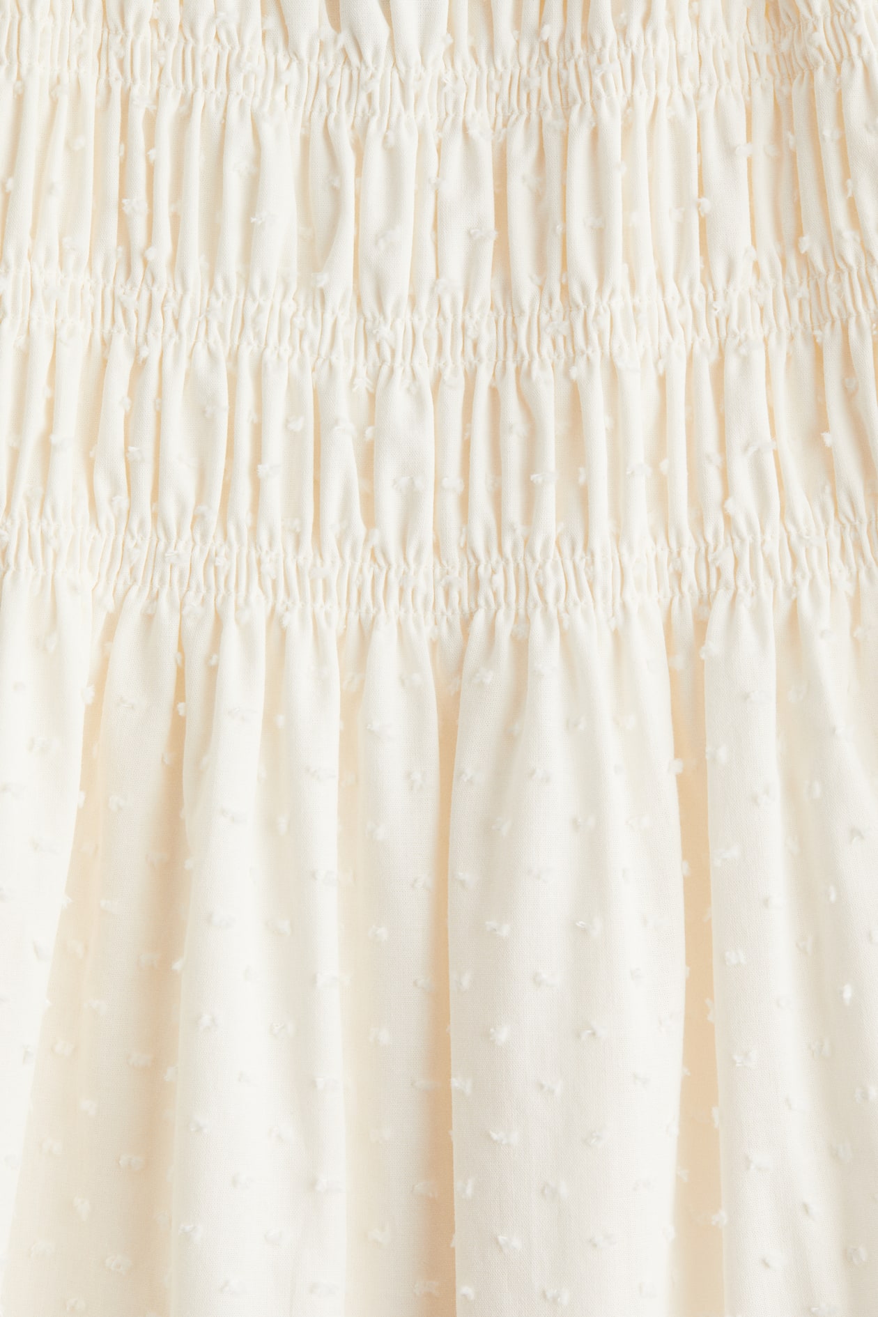 Smocked-Bodice Cotton Dress - image 3
