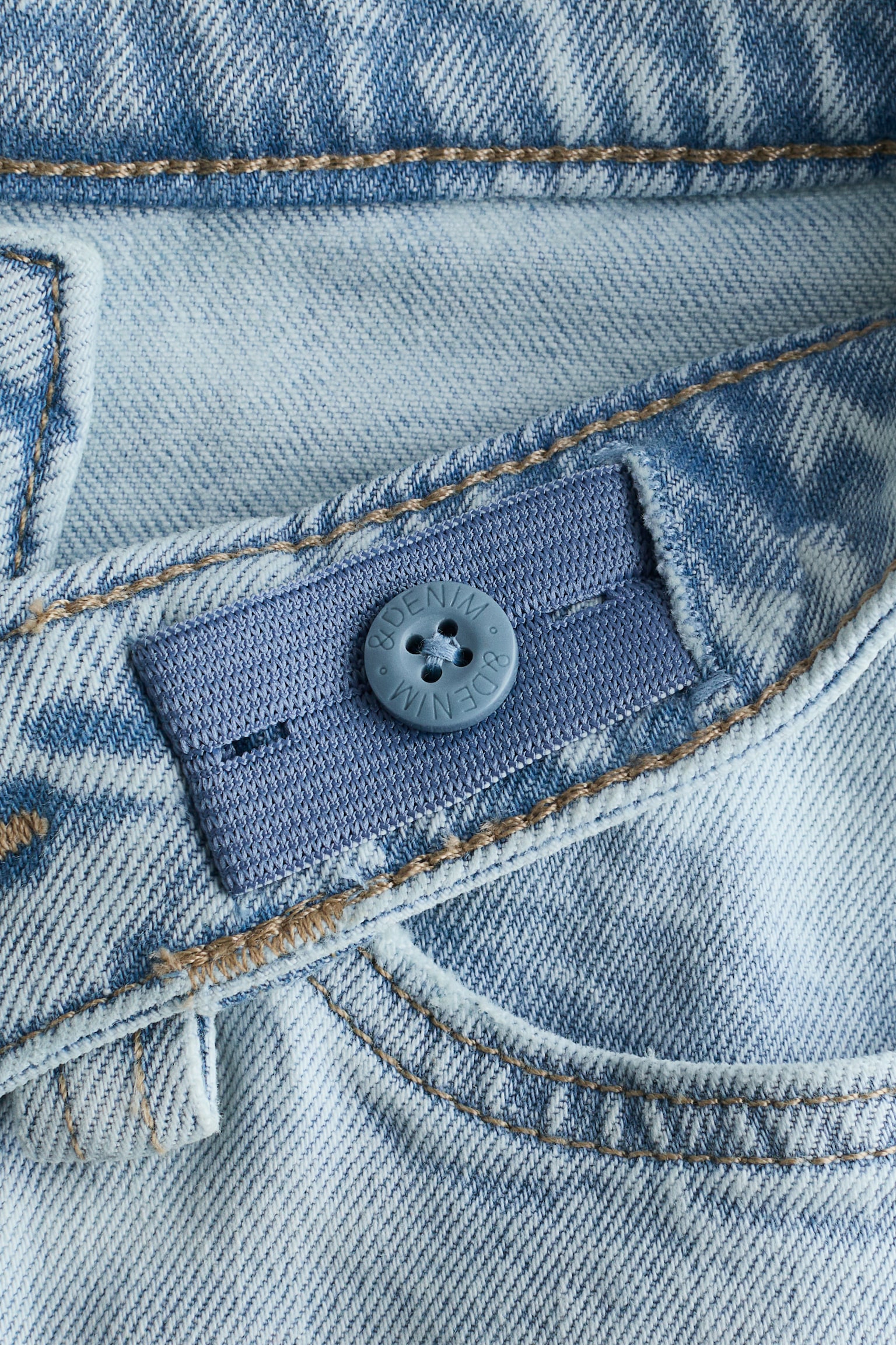 Baggy Fit Bootcut Leg Jeans - Light denim blue/Bow/Light denim blue/Teddy bear/Denim blue/Teddy bear/Dark denim grey/Light denim blue/Denim grey - 2