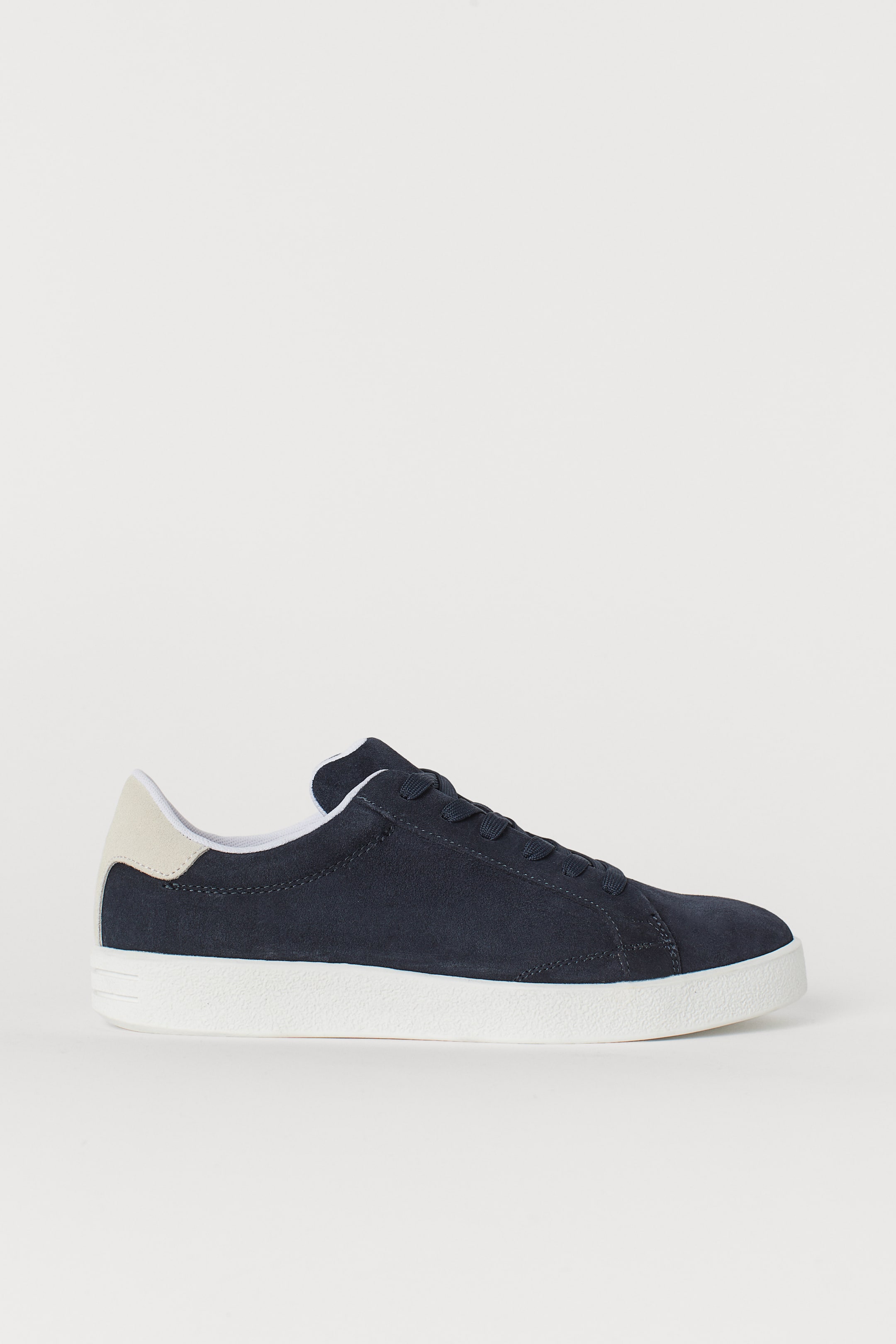 Grotere afbeelding bekijken: Suède sneakers - Donkerblauw - HEREN | H&M NL 1