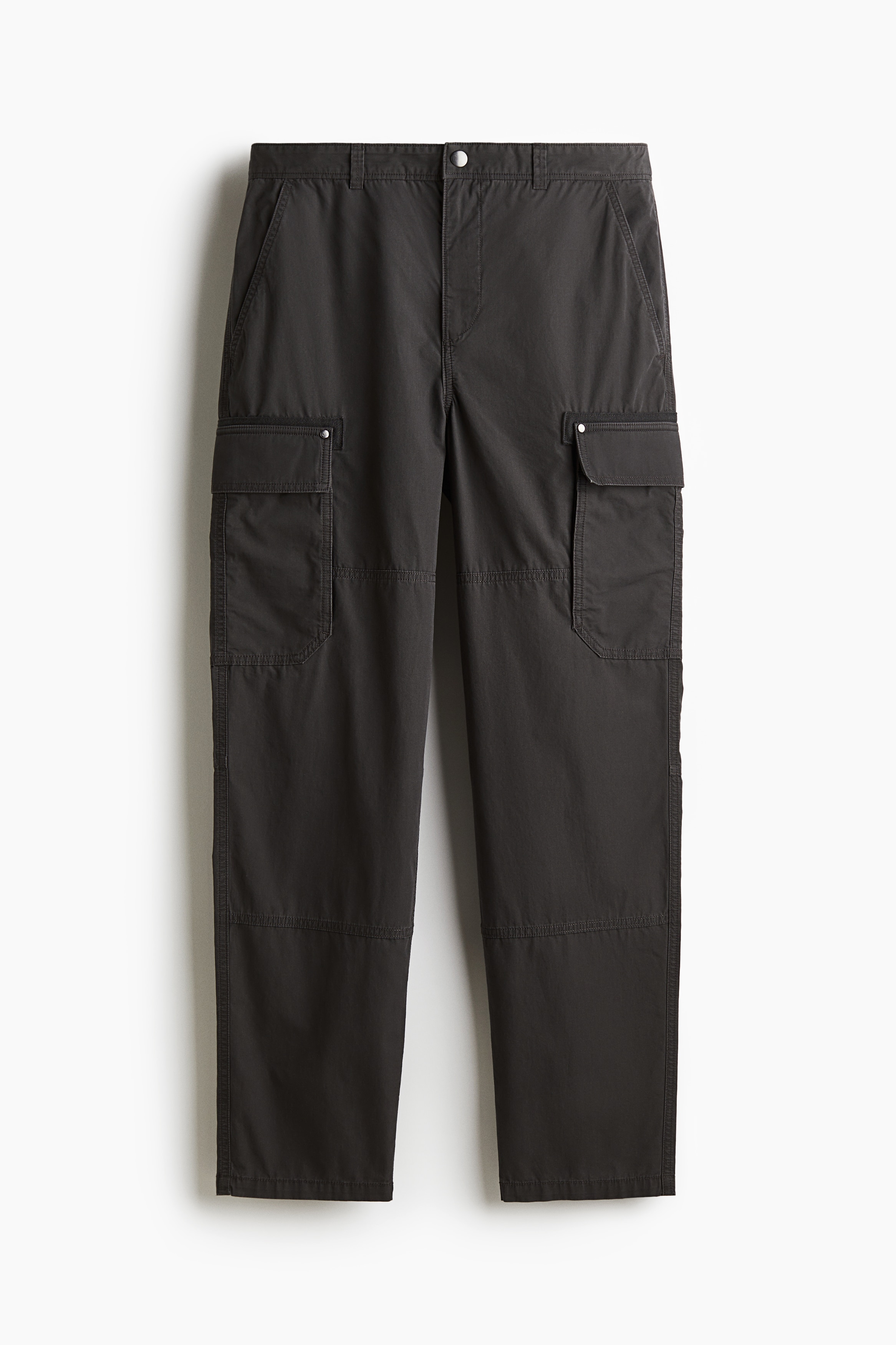 リラックスフィット カーゴパンツ - ダークグレー - Men | H&M JP