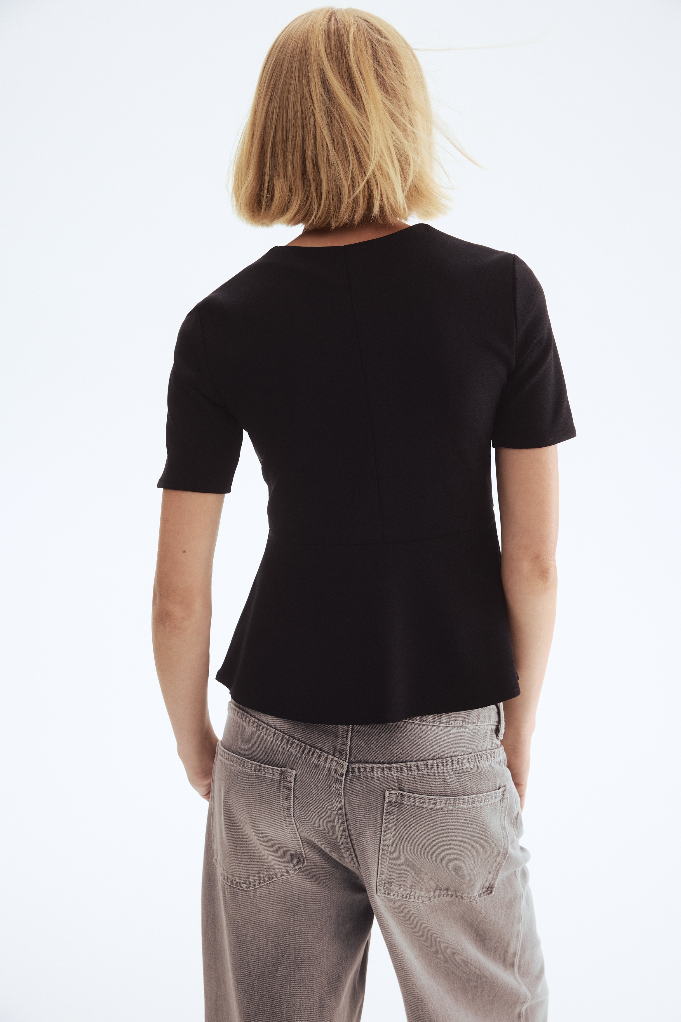 Peplum top