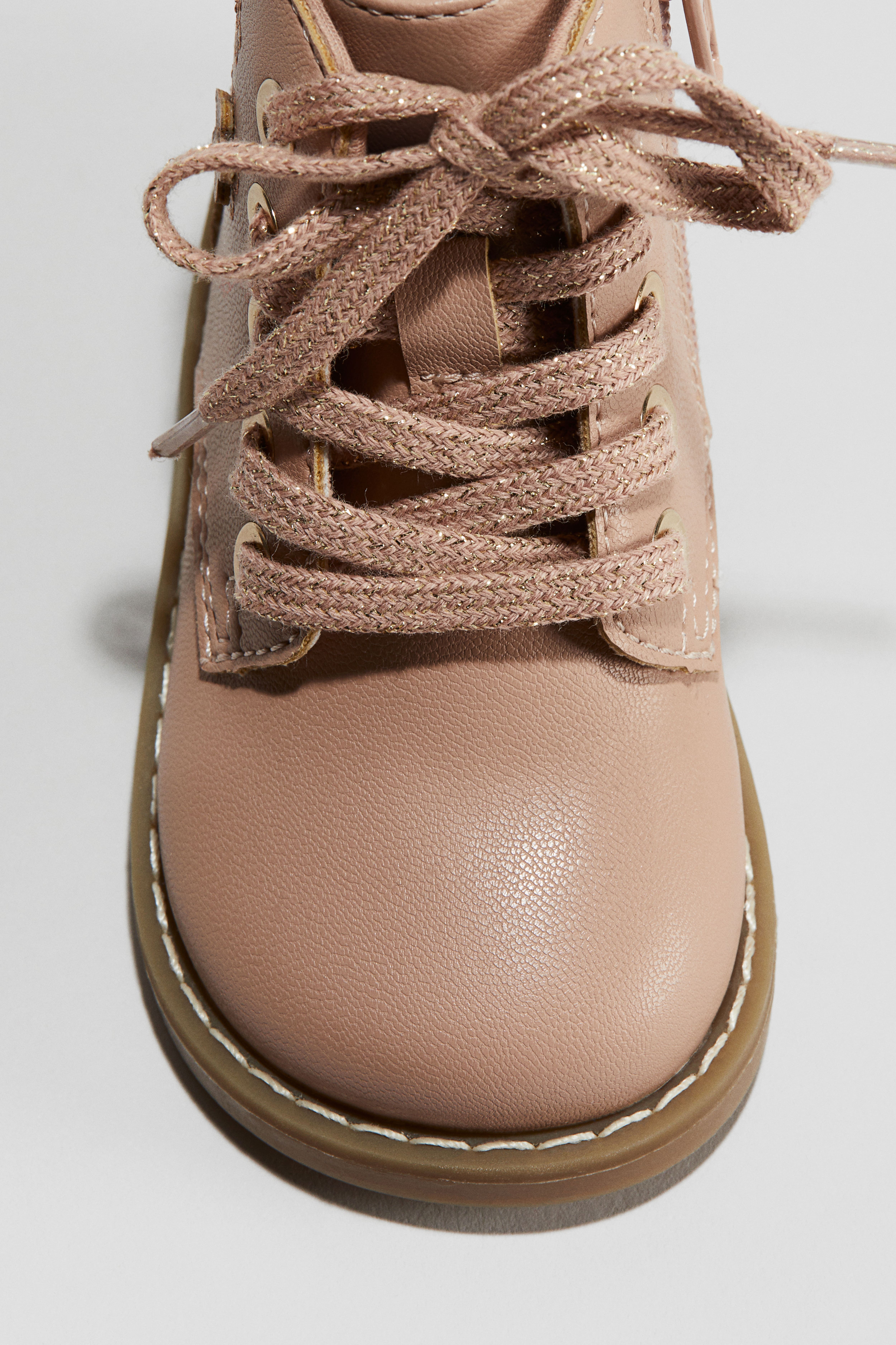 Lace-Up Boots