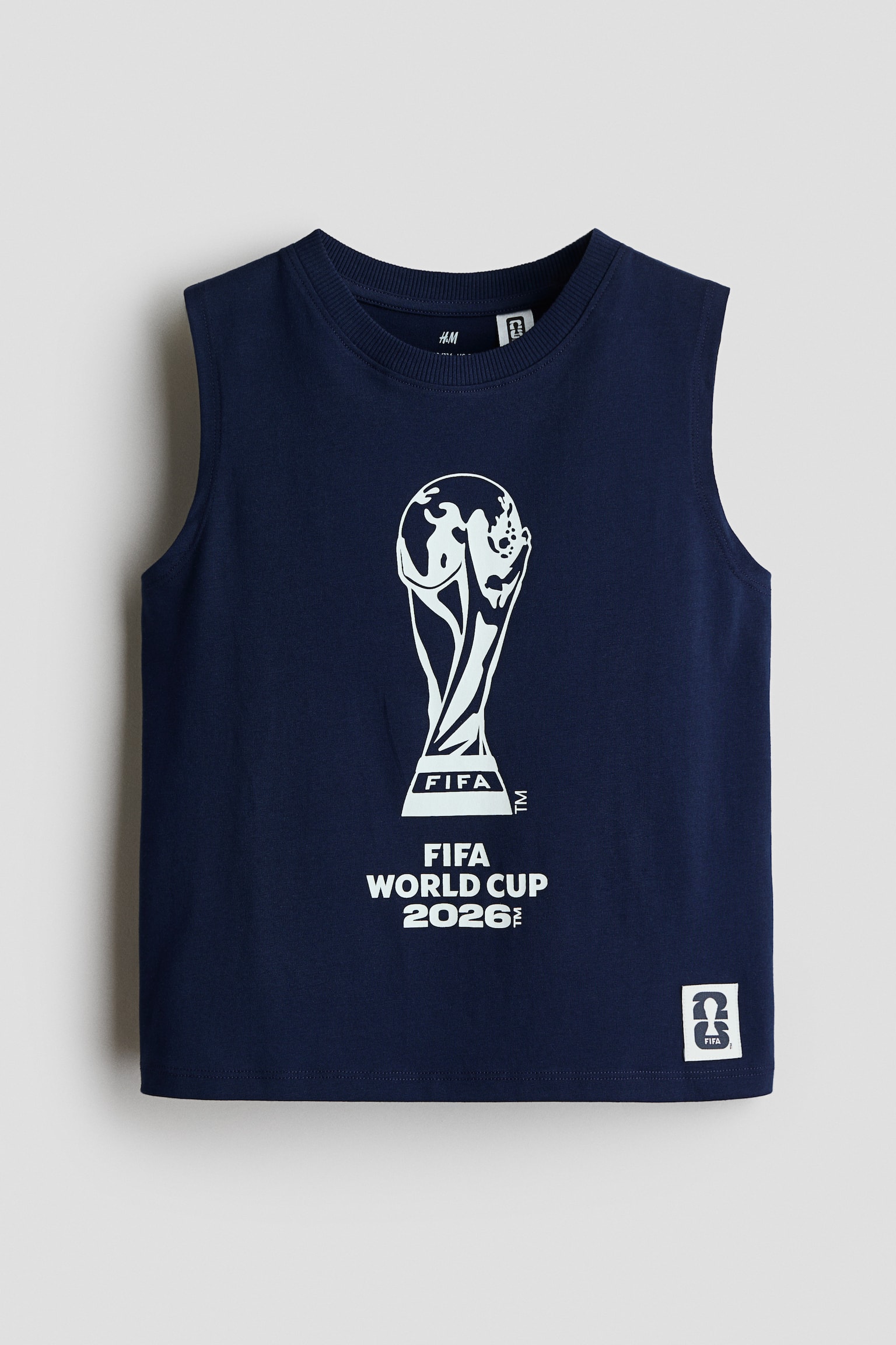 Print-motif vest top - Dark blue/FIFA World Cup 2026™