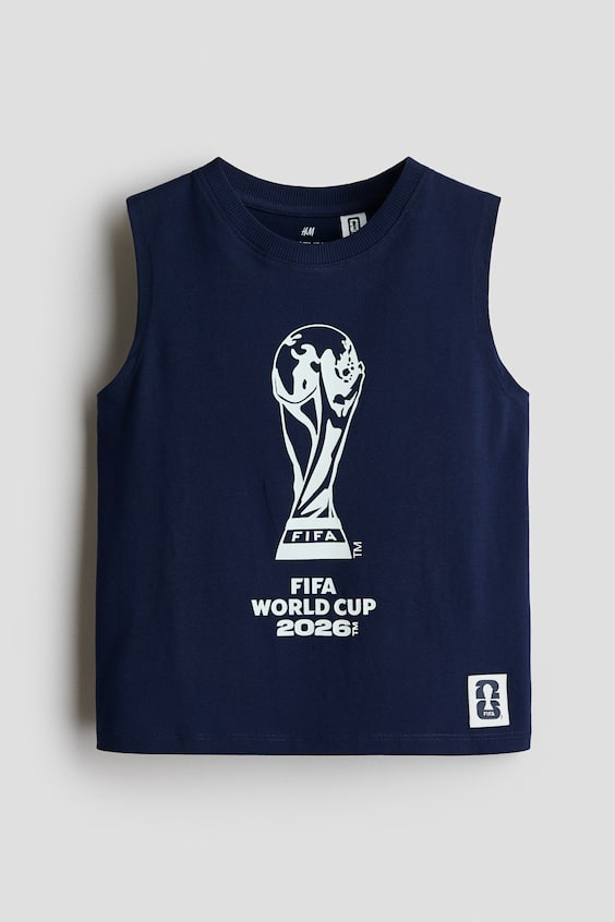 Детские топы H&M Tank Top with Printed Motif