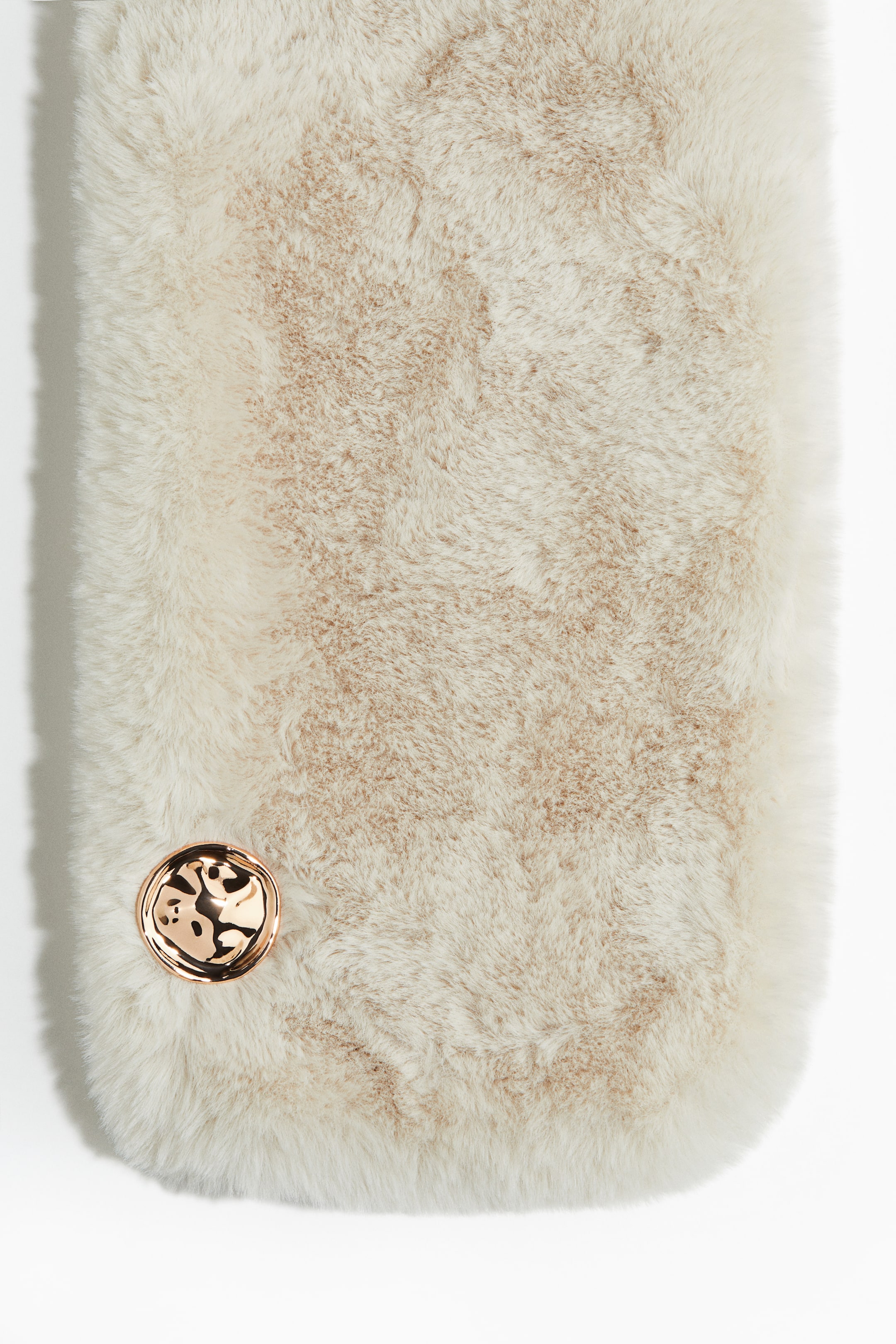 Ampliar la imagen: Bufanda con botón - Beige claro - Ladies | H&M MX 2