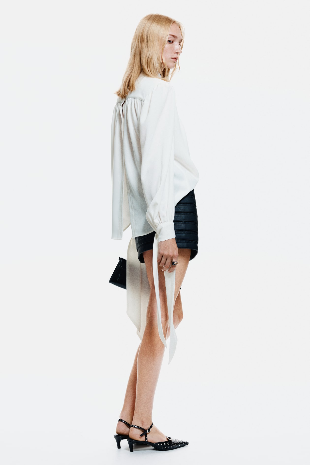 Shoulder-Pad Blouse - image 2