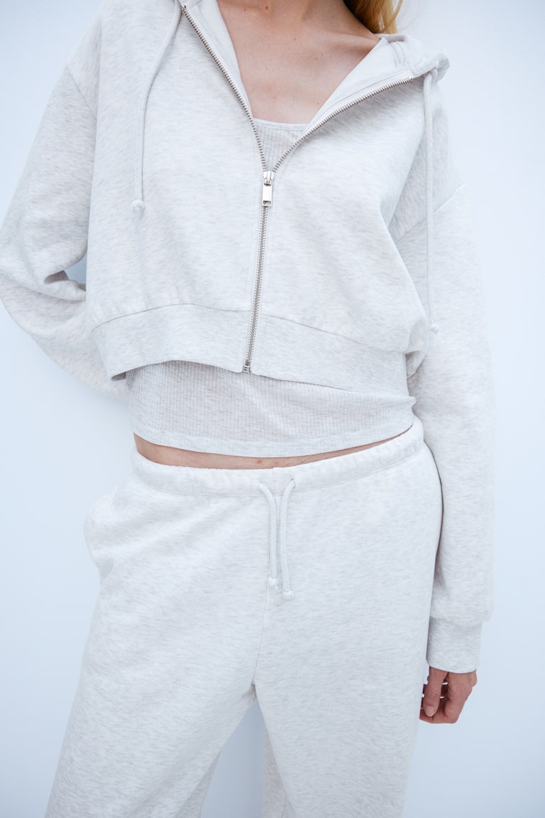 Wide joggers - Burgundy - Ladies | H&M GB