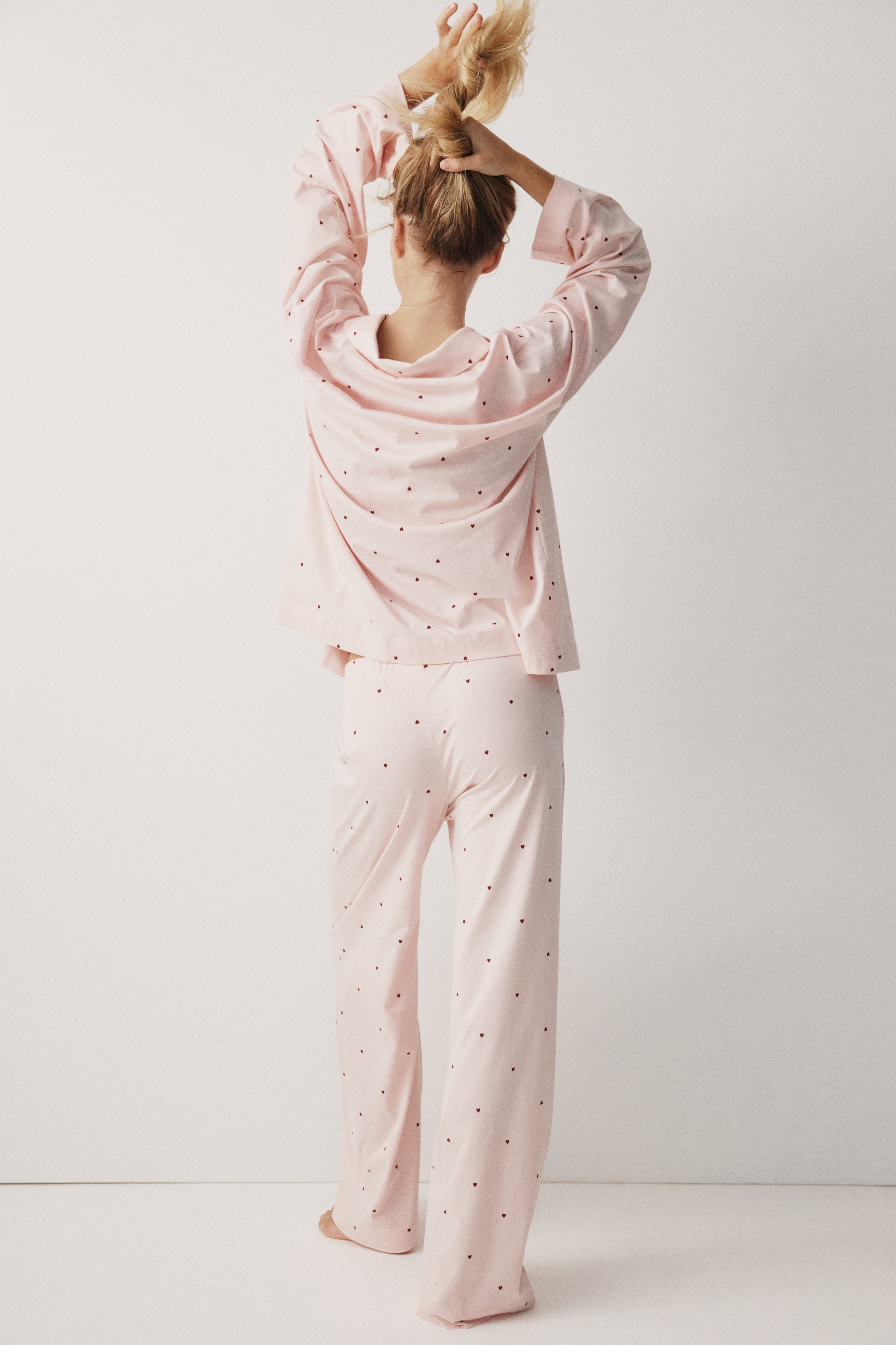 Printed cotton pyjamas