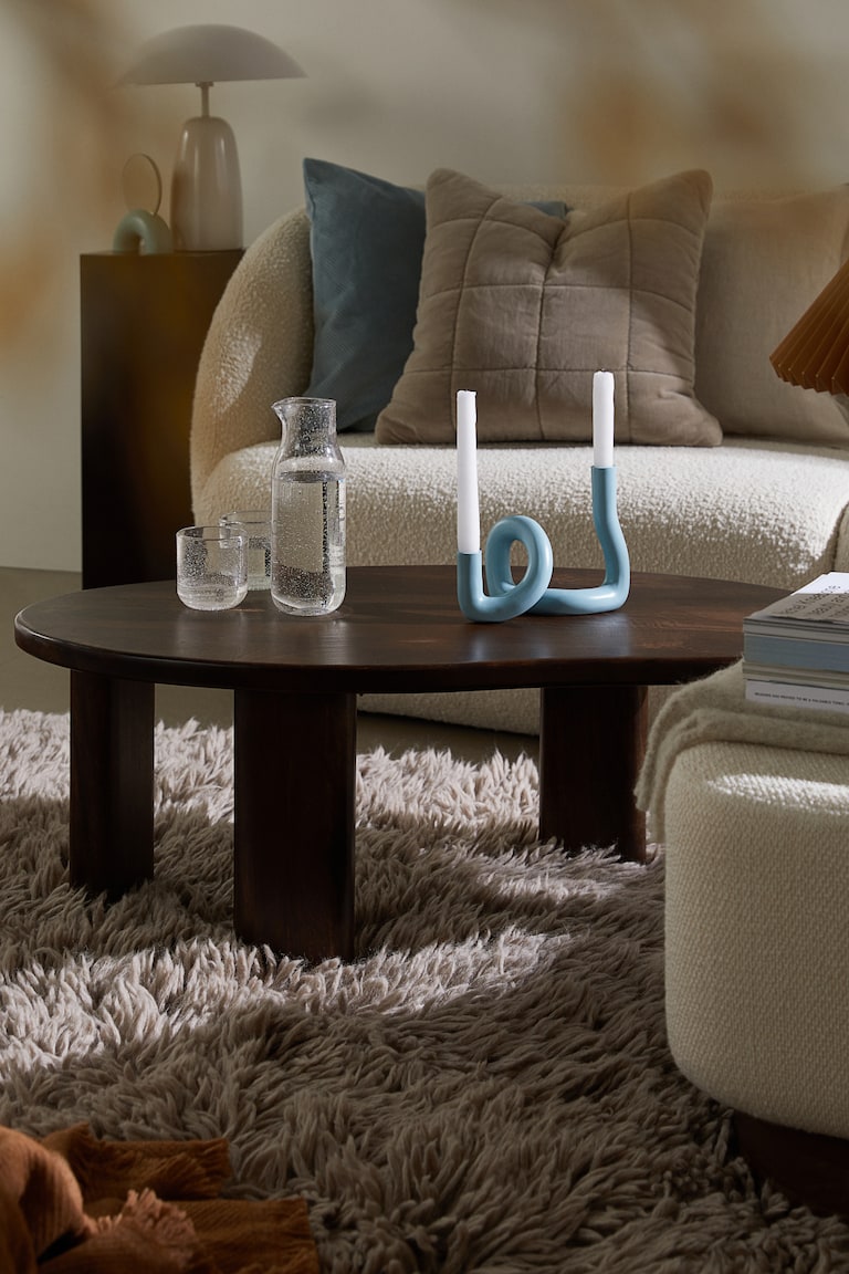 שולחן קפה מעץ מנגו