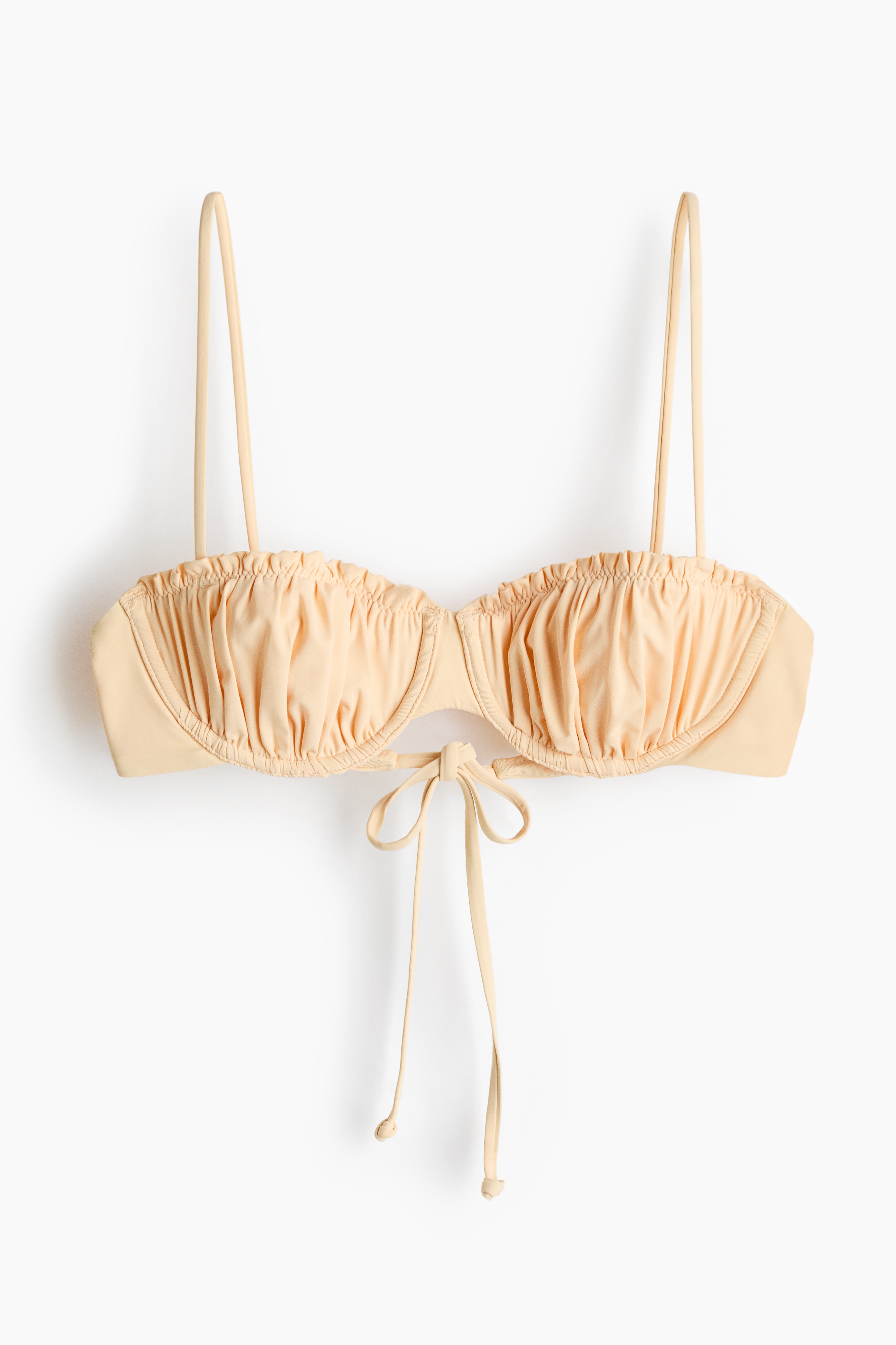 Bikini Top - Light yellow/Light turquoise/Bright green/floral