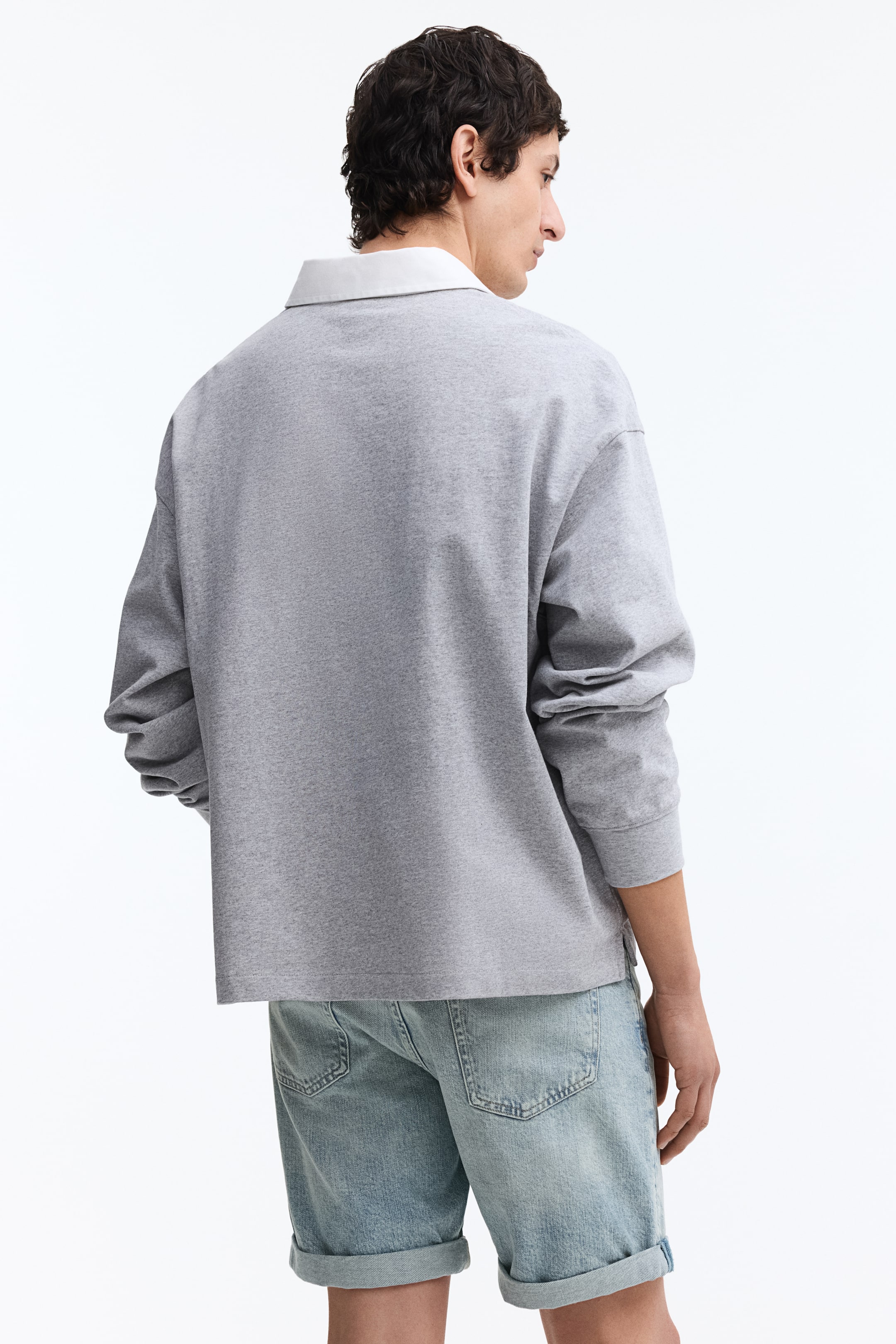 Short près du corps en denim