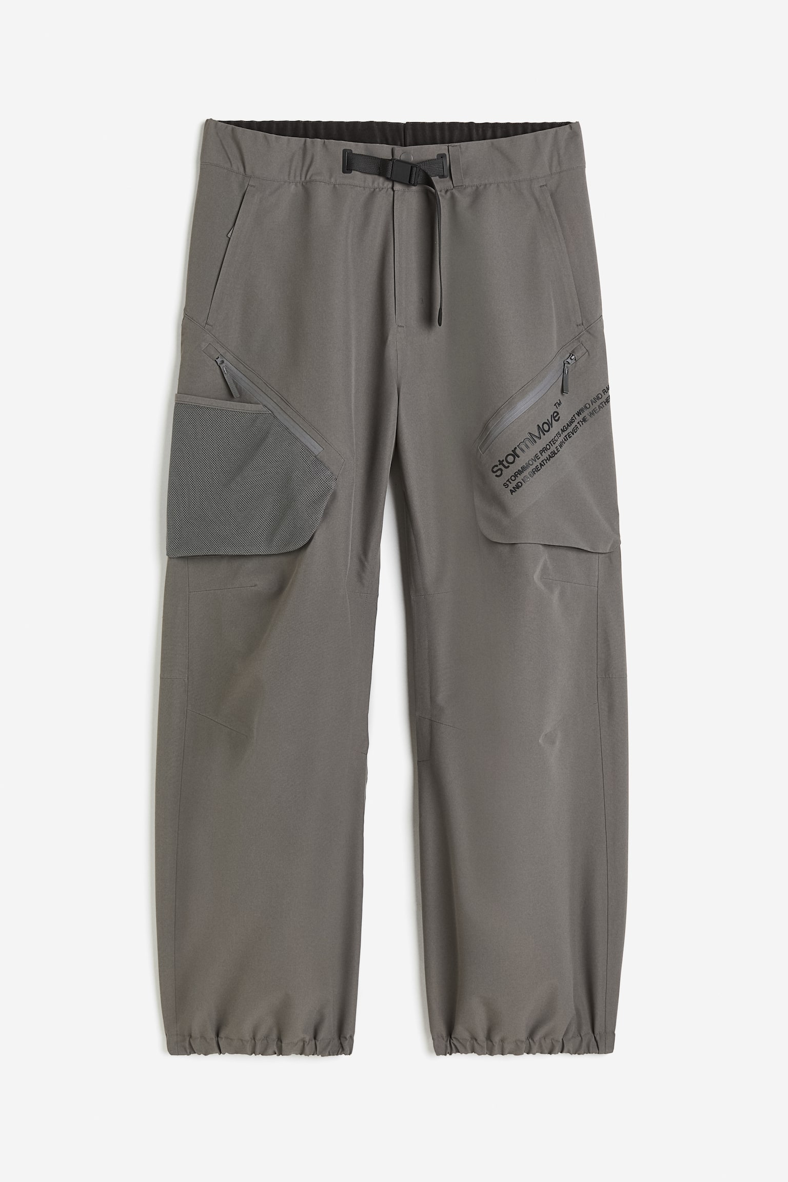 Baggy ski trousers in ThermoMove™ - Dark grey/Black - 2