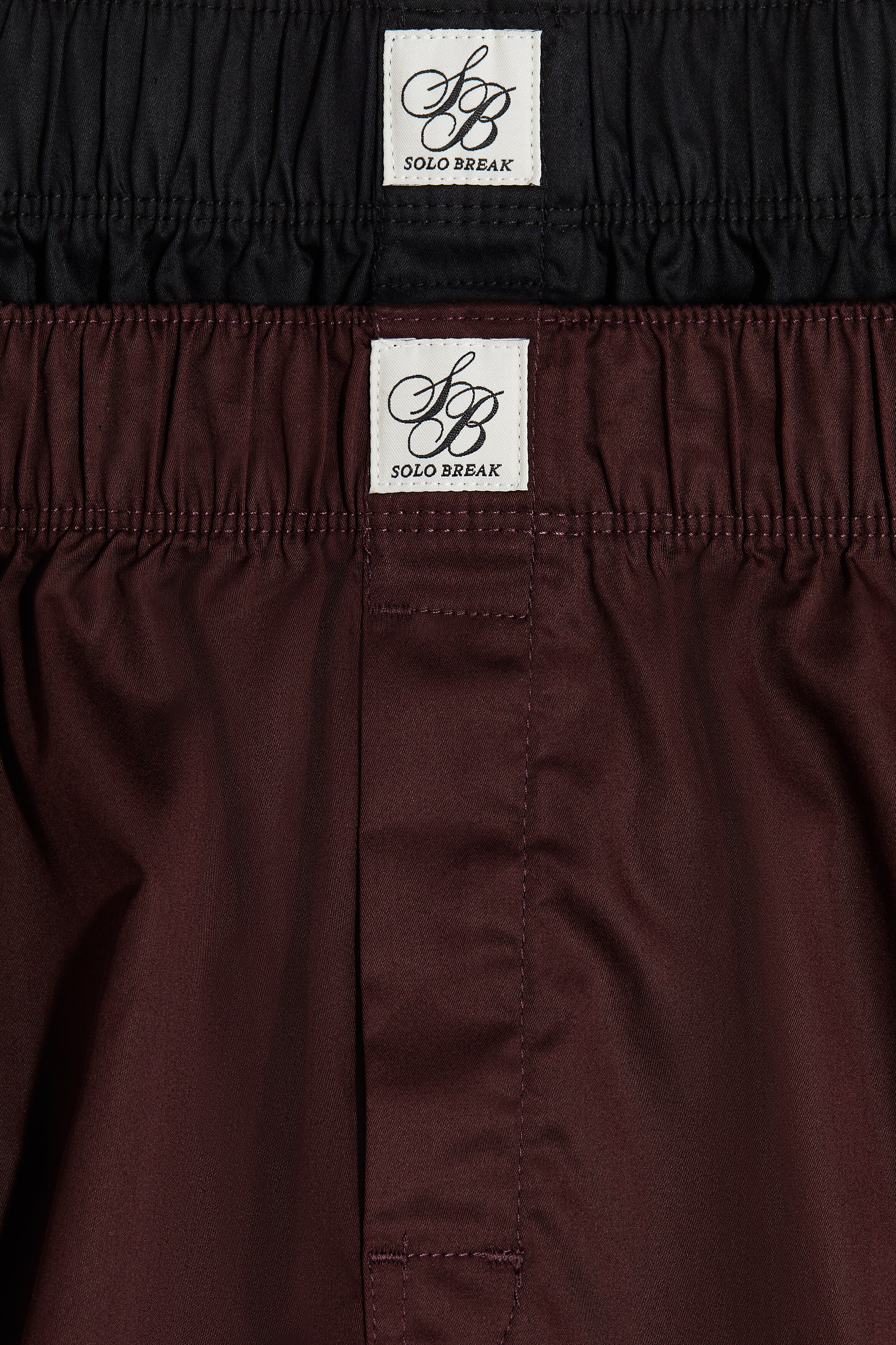2-pack Woven cotton sateen boxer shorts
