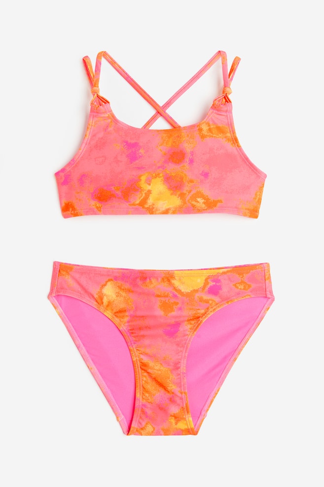 Bikini - Klar rosa/Batikmønstret/Turkis/Lilla/Mønstret - 1