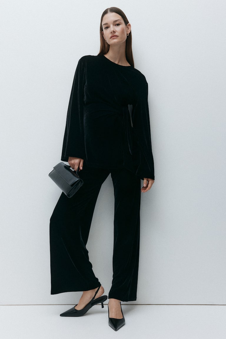 MAMA Ravne pantalone