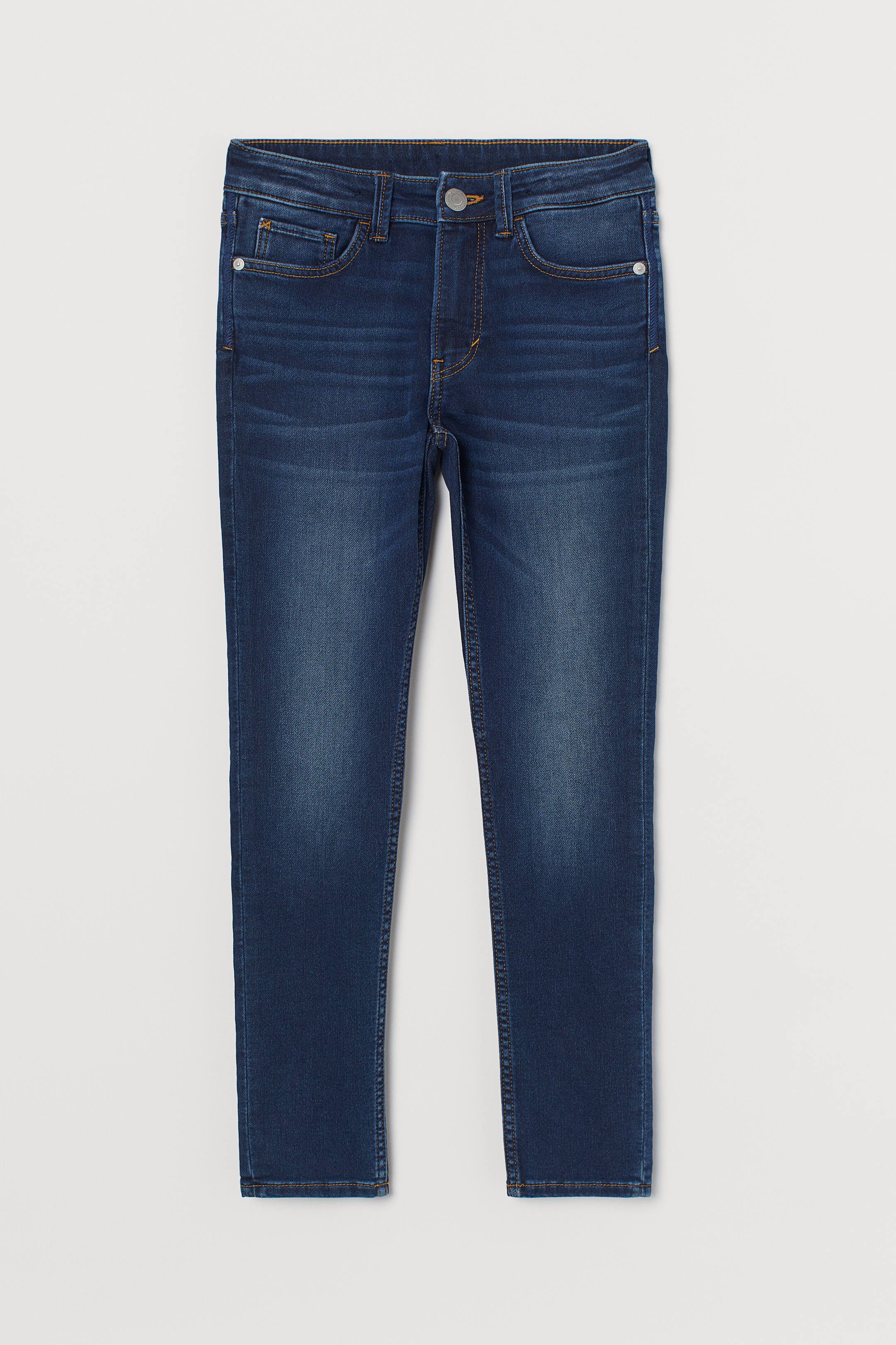 Skinny Fit Jeans - Dark denim blue - Kids | H&M US