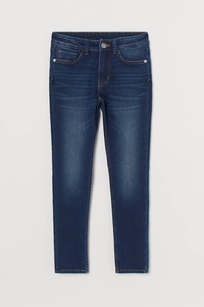 Skinny Fit Jeans - Dark denim blue - 1