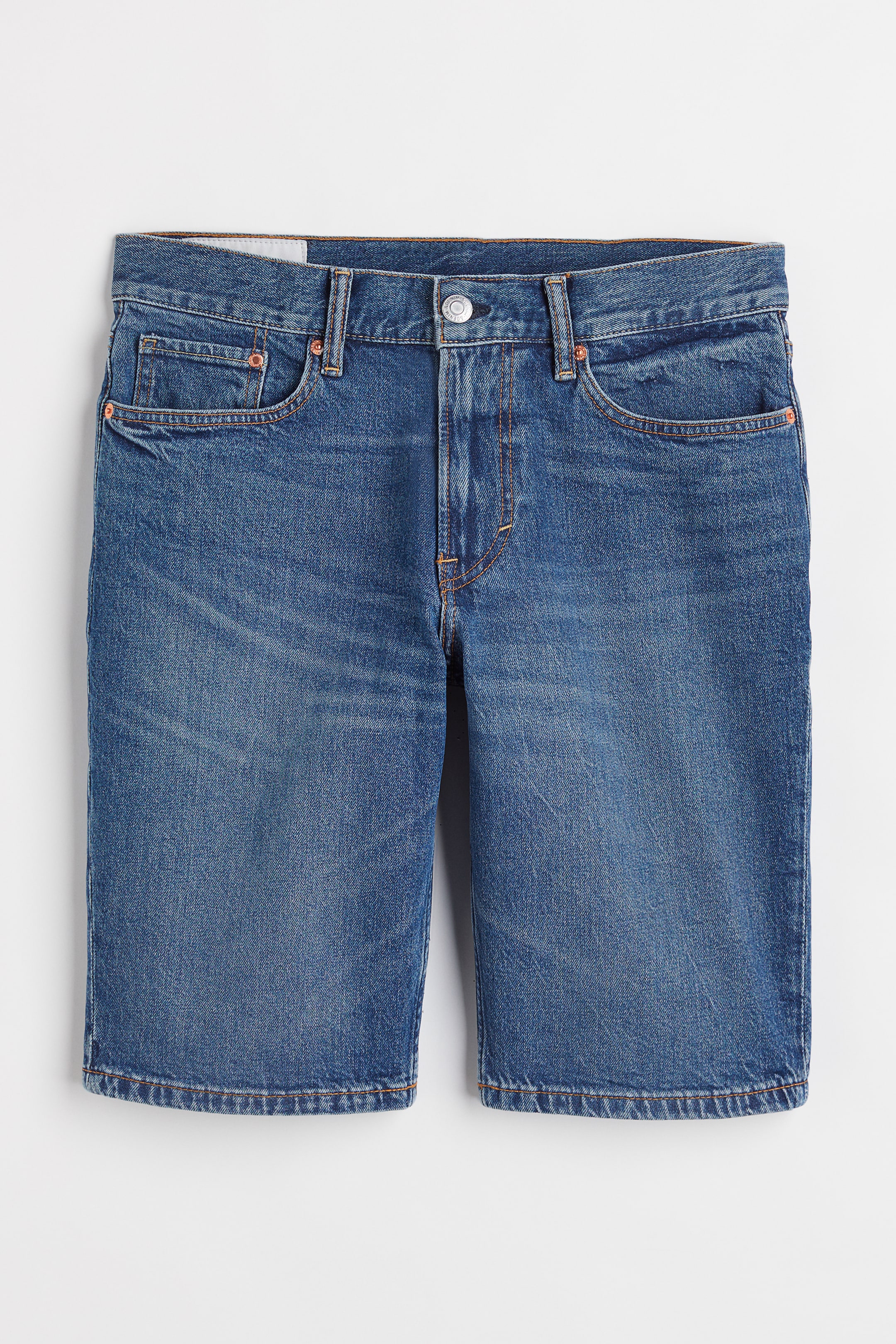Bermuda vaquera slim fit básica