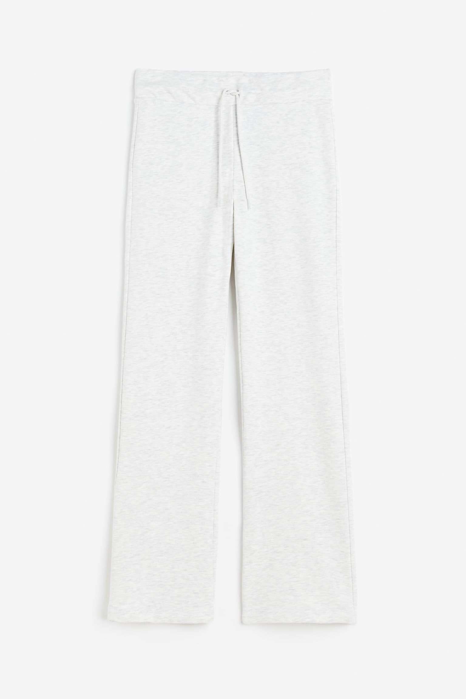 Straight Track Pants - Light grey marle/Black/Light blue - 2