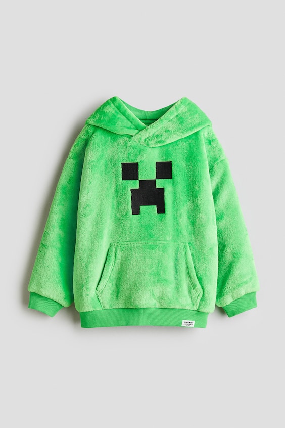 Детские худи H&M Embroidered-Motif Pile