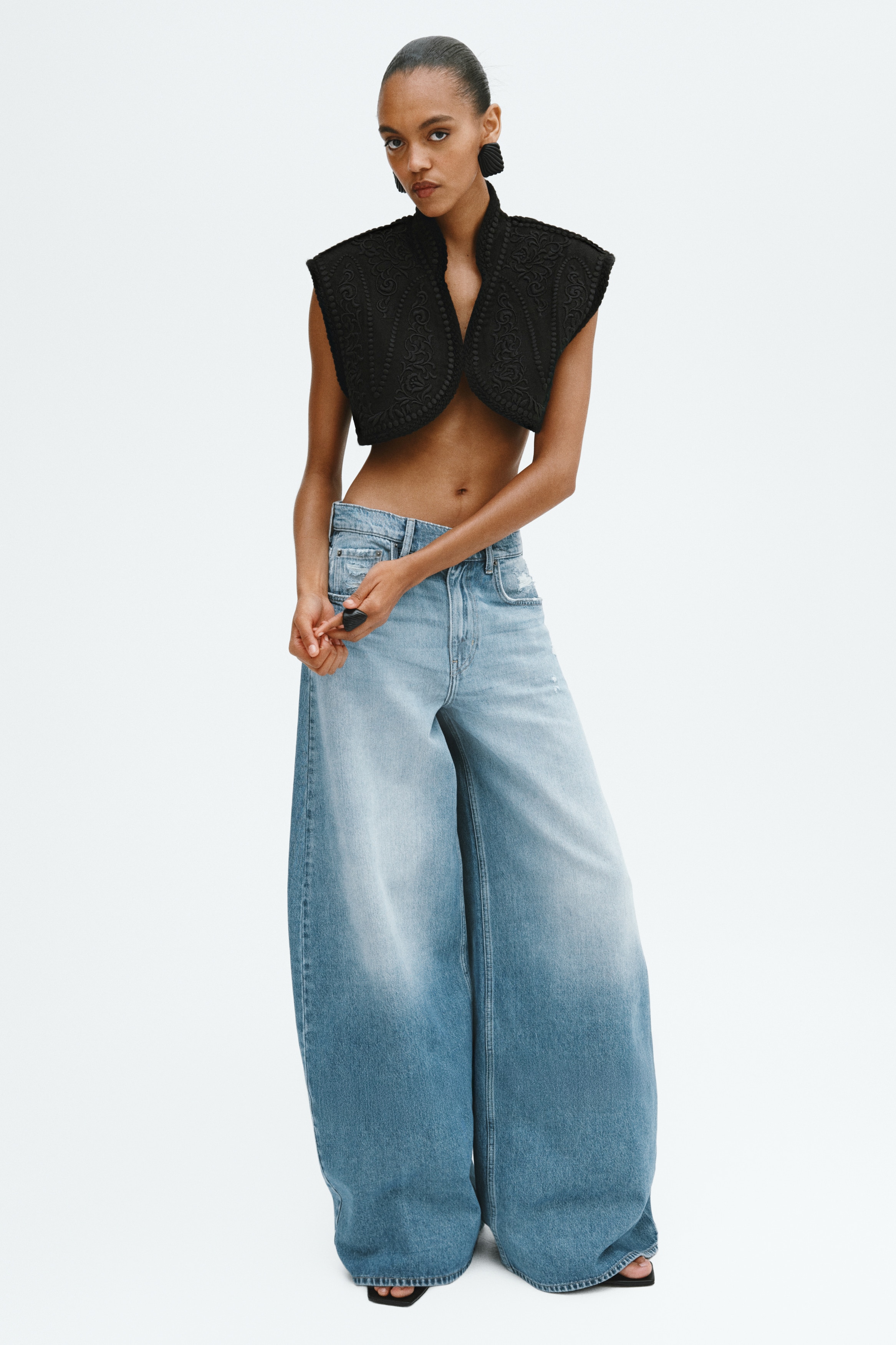Linen-Blend Bolero from H&M - $119