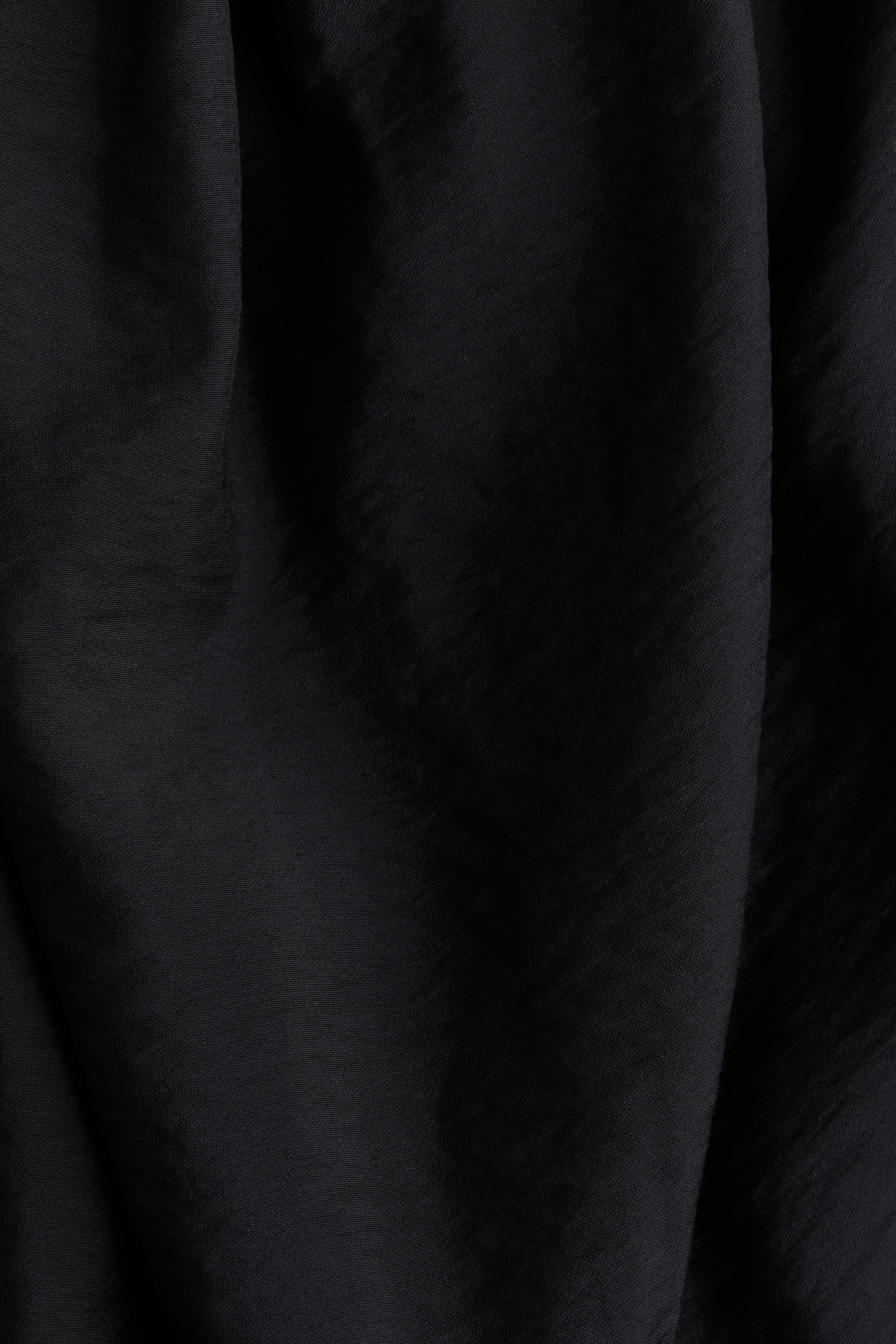 Balloon-sleeved tunic dress