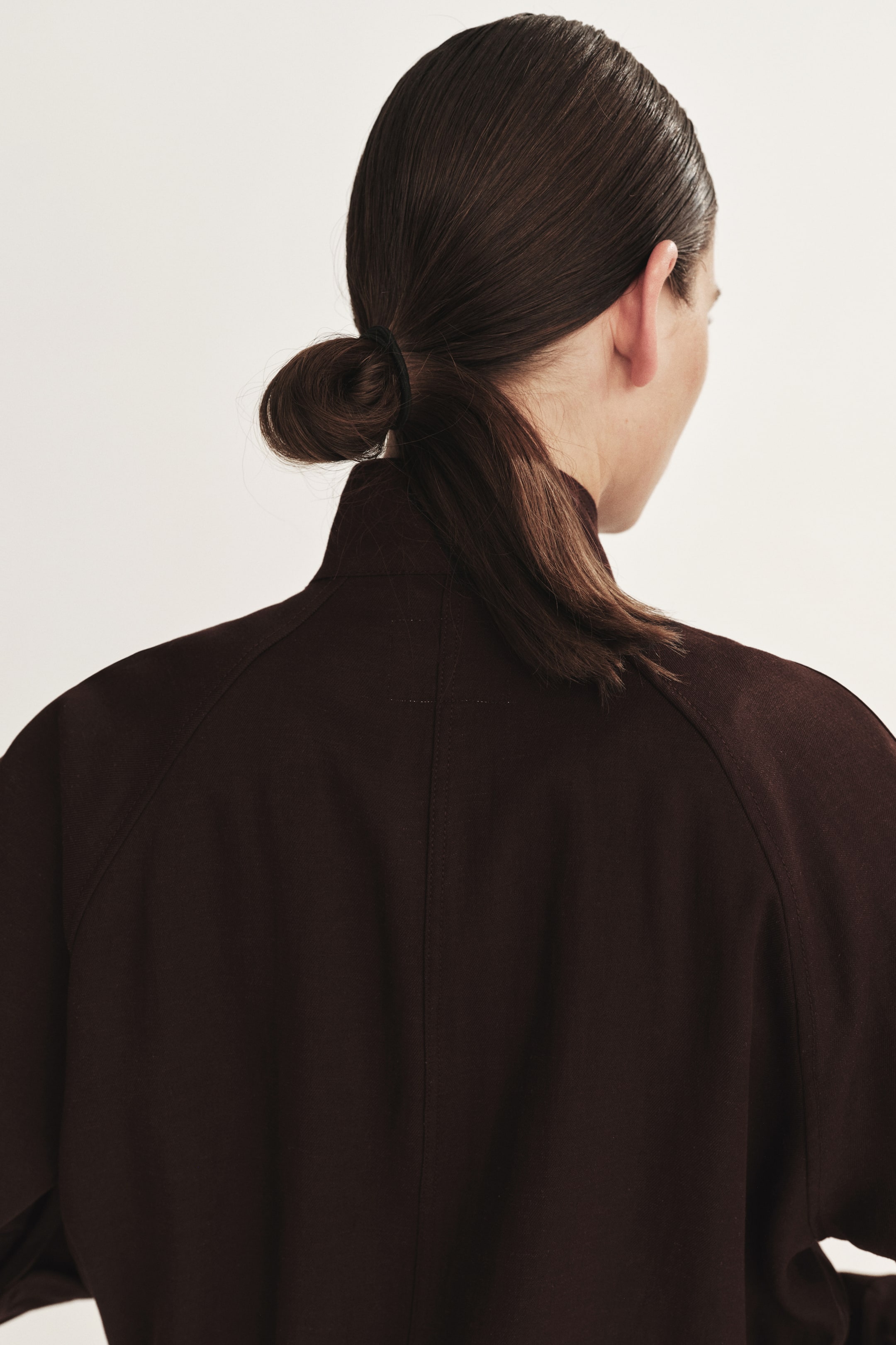 Oversized Linen-Blend Jacket