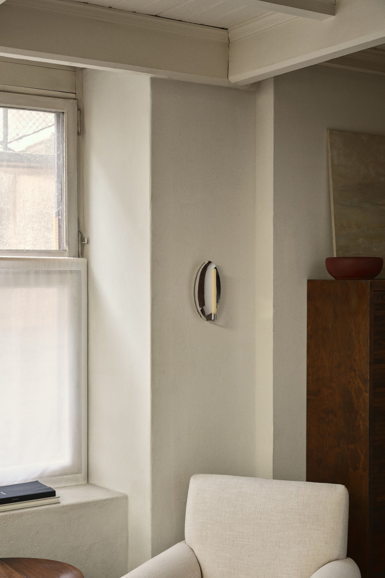 Stainless Steel Candle Sconce - Silver-colored - Home All | H&M US