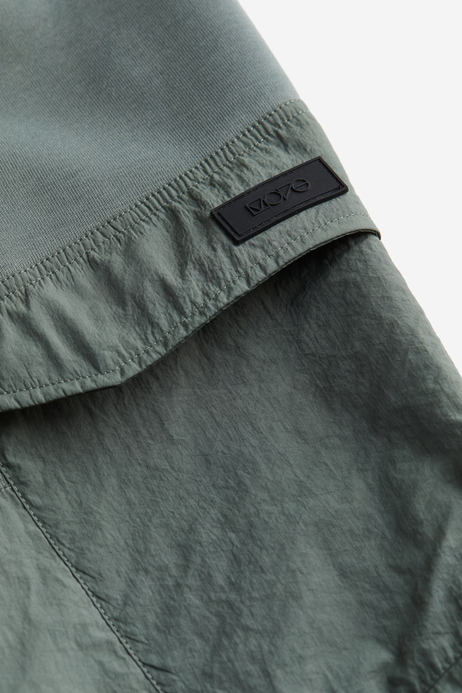 Cargo sports joggers - Dark khaki green/Black - 2