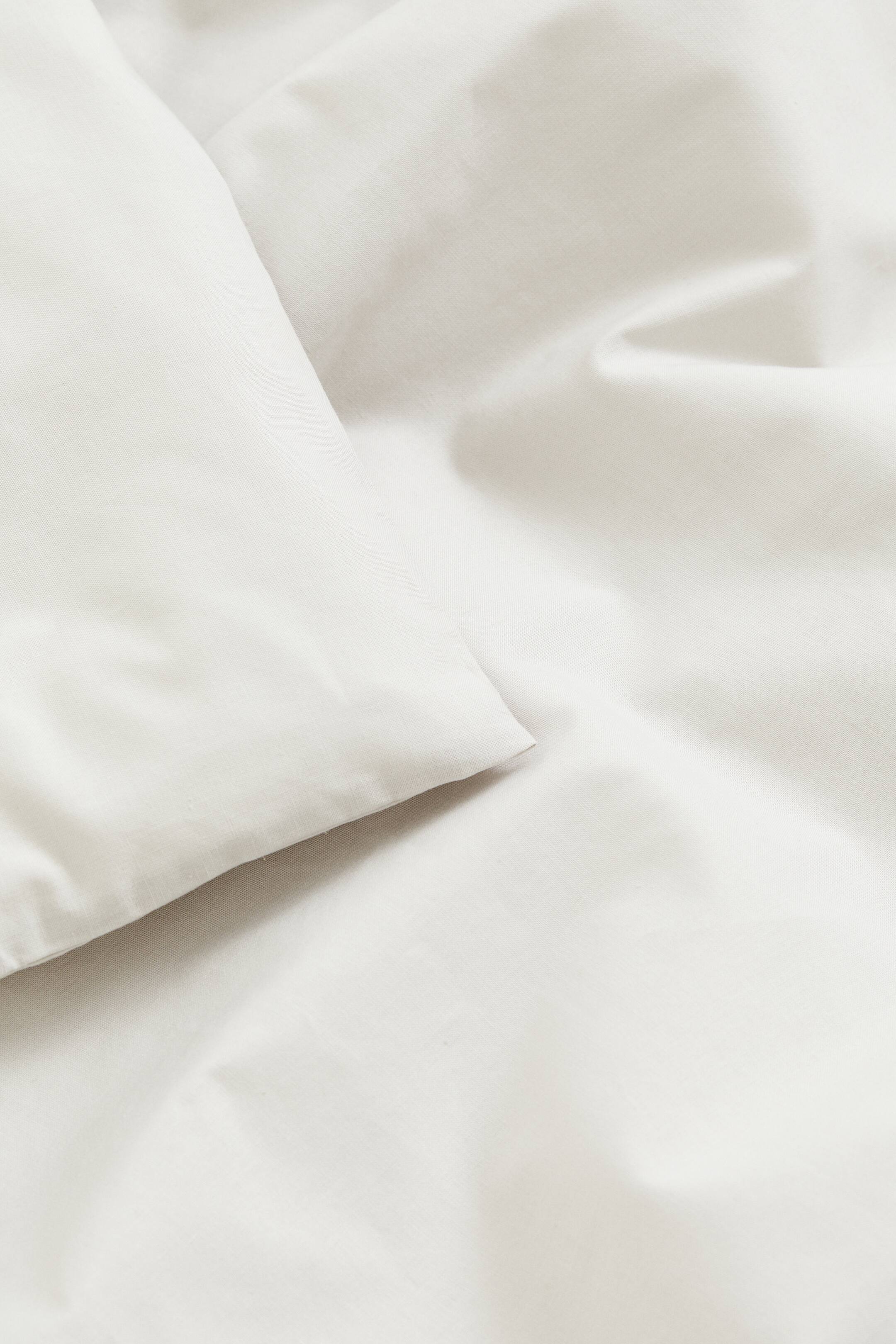 Cot duvet cover set Light grey Home All H&M GB