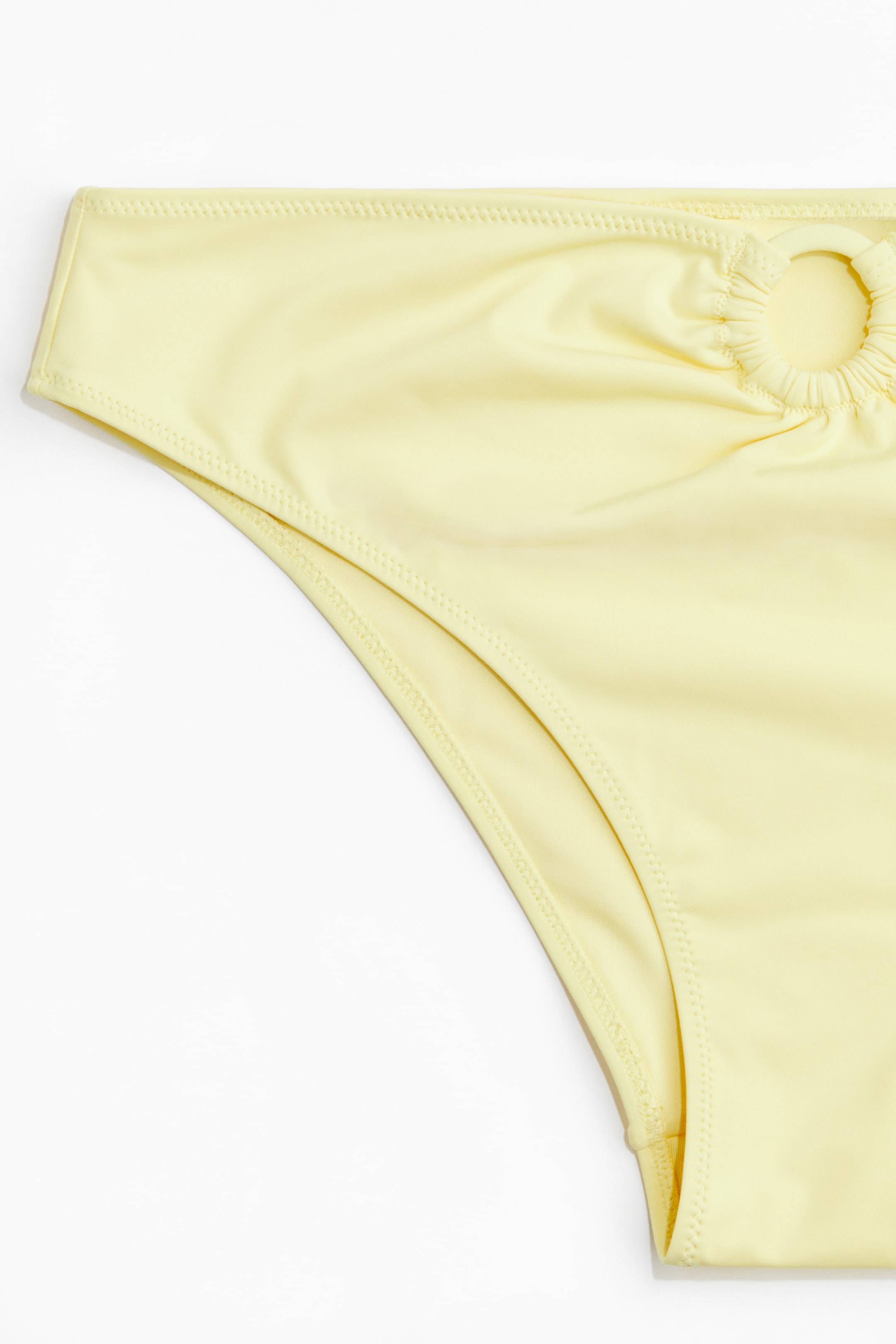View larger image: High Waist Cheeky Bikini bottoms - Light yellow - Ladies | H&M US 5